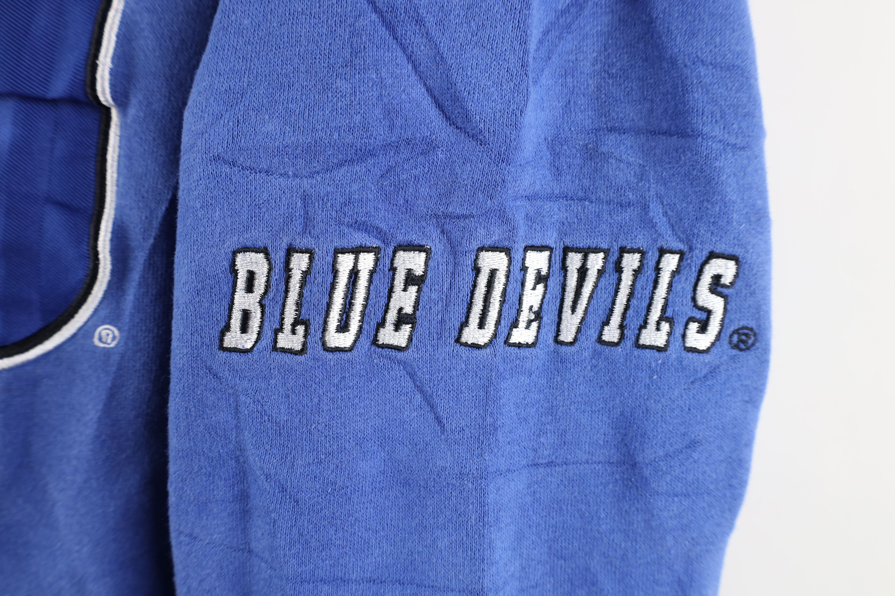 Vintage Vintage Spell Out Duke University Hoodie Sweatshirt Blue Size US S / EU 44-46 / 1 - 4 Thumbnail