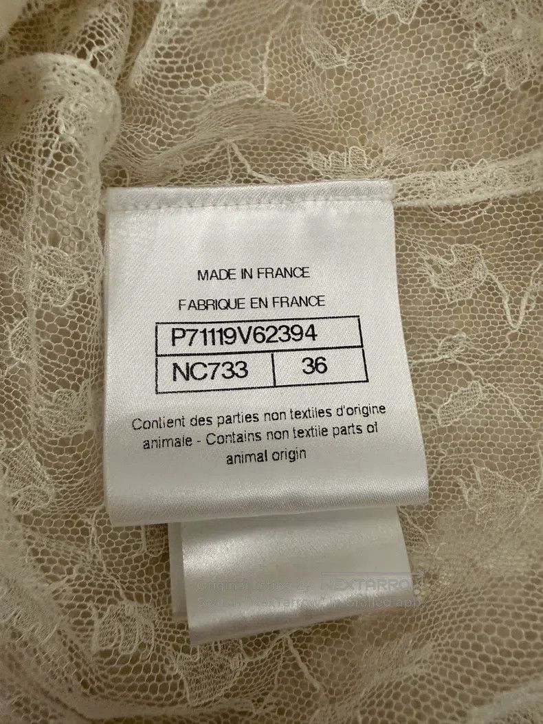 Chanel Chanel 21A spring and summer hollow lace high-necked long Size XS / US 0-2 / IT 36-38 - 5 Thumbnail