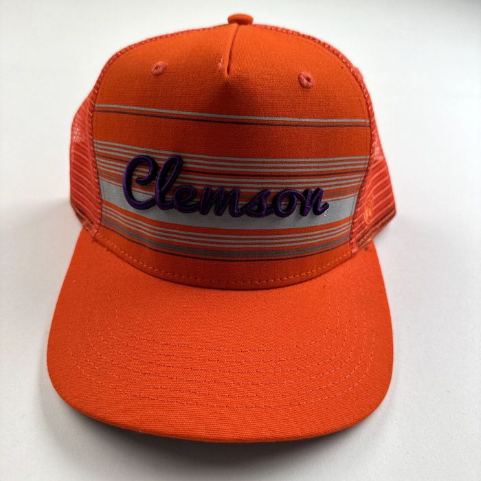 Top Of The World Clemson Hat Trucker Script Logo 47 New | Grailed