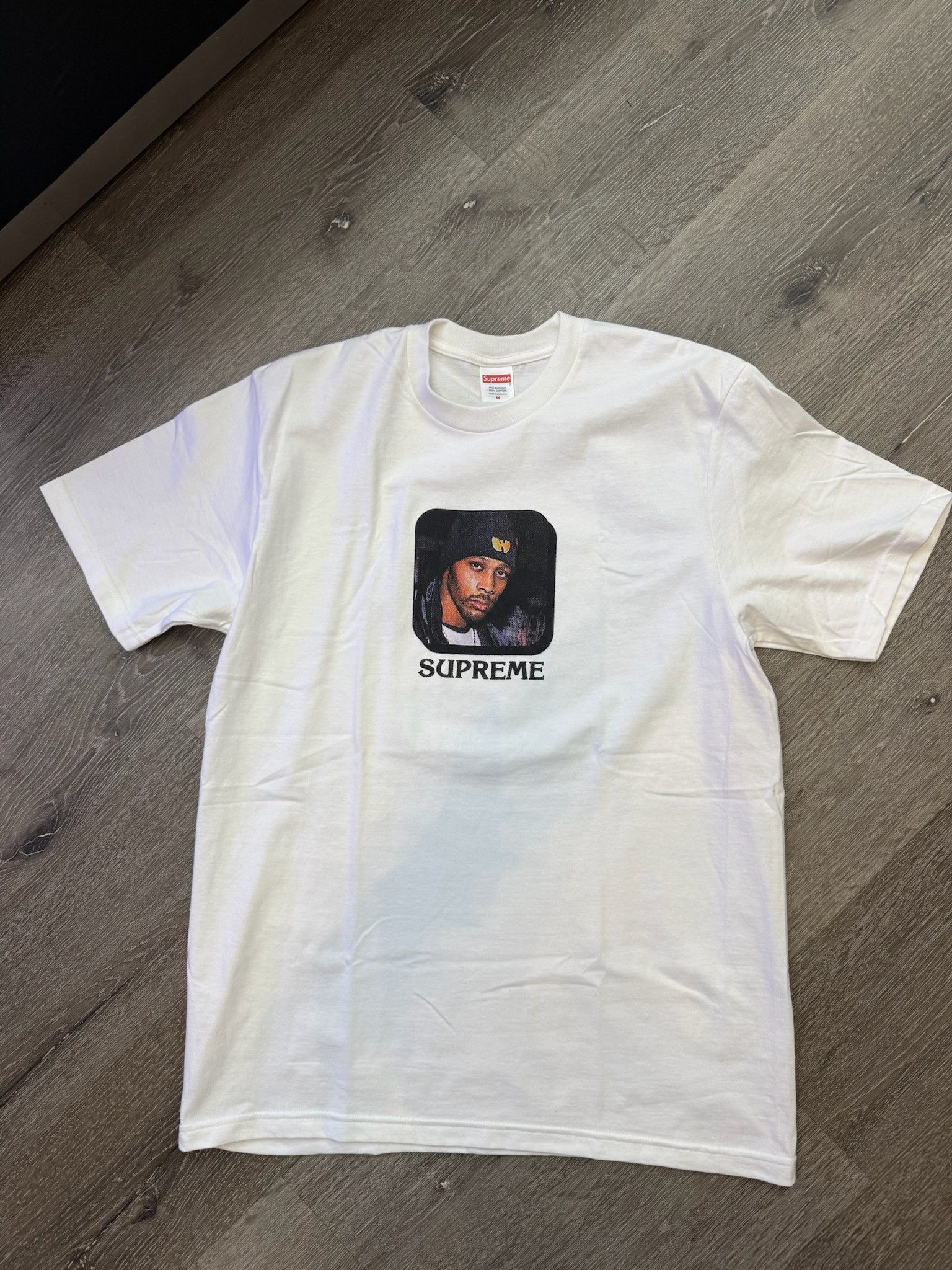 Supreme Supreme x Wu-Tang Clan "RZA" Tee (White) Size US M / EU 48-50 / 2 - 1 Thumbnail