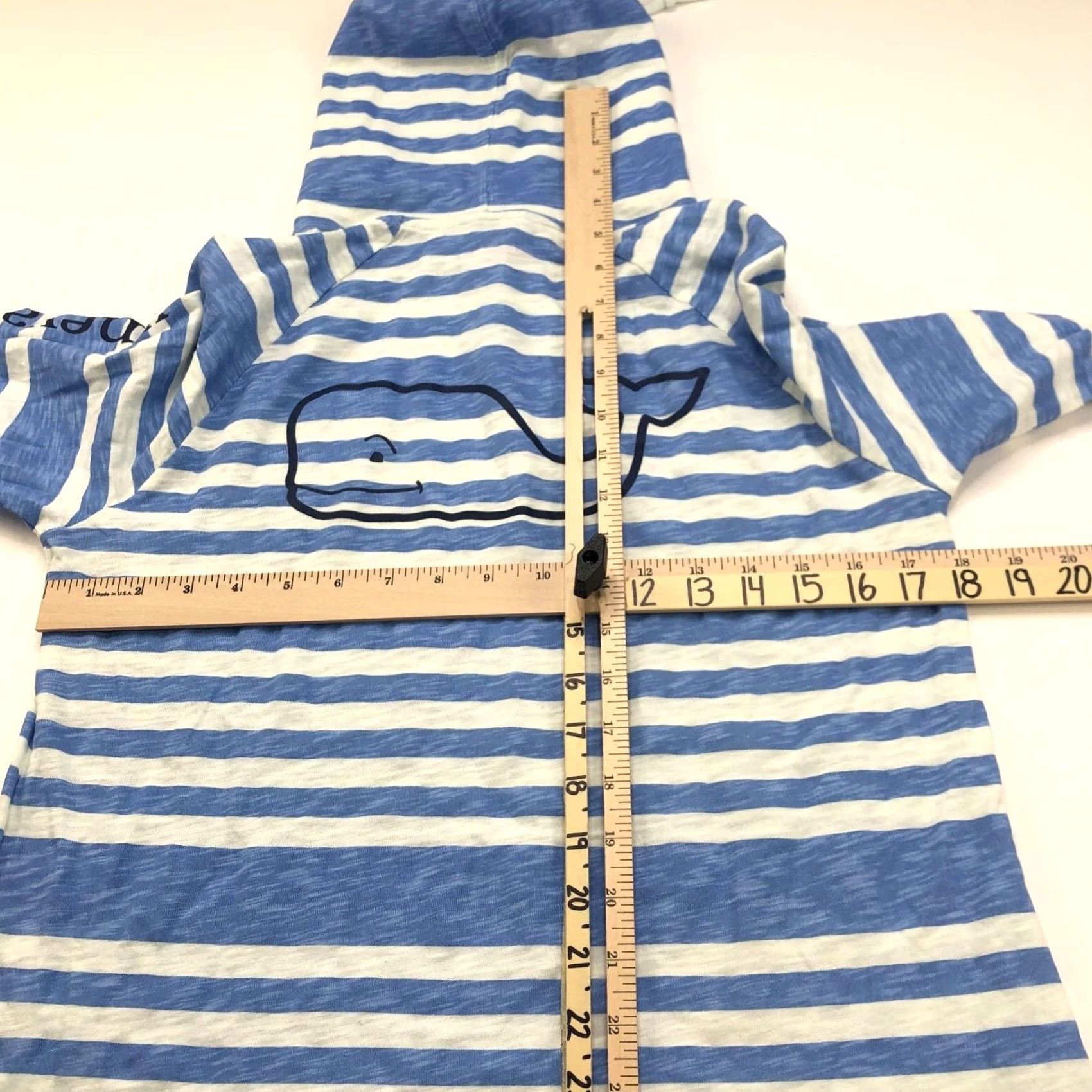 Vineyard Vines VINEYARD VINES XS MINT Blue Women's Hoodie Tunic Dress Cover Up Beach Shirt Size XS / US 0-2 / IT 36-38 - 6 Thumbnail