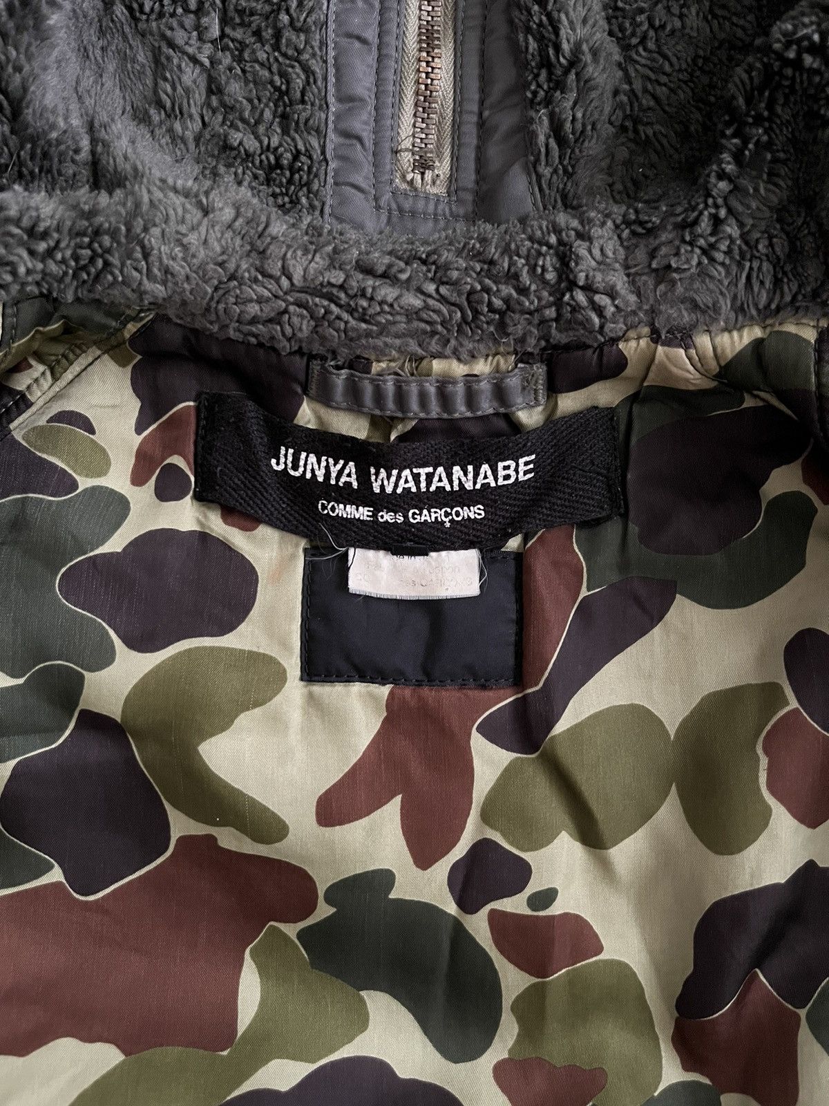 Junya Watanabe Junya Watanabe F/W 2010 Runway Cropped MA-1 bomber jacket Size S / US 4 / IT 40 - 4 Thumbnail