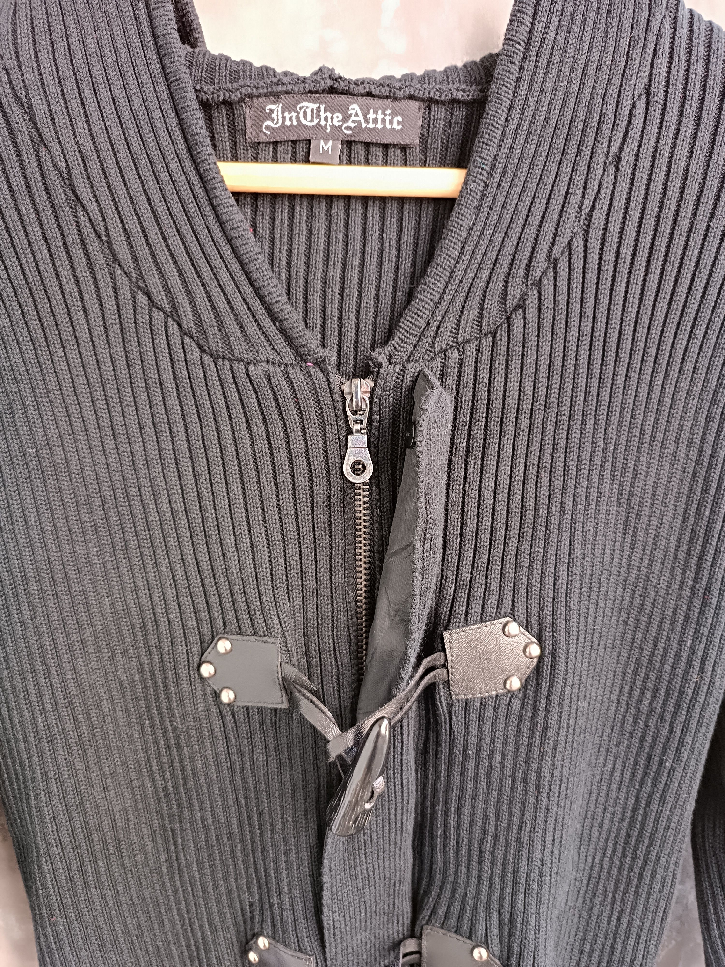Japanese Brand IN THE ATTIC BARK LONG WOOL JACKET Size US M / EU 48-50 / 2 - 5 Thumbnail