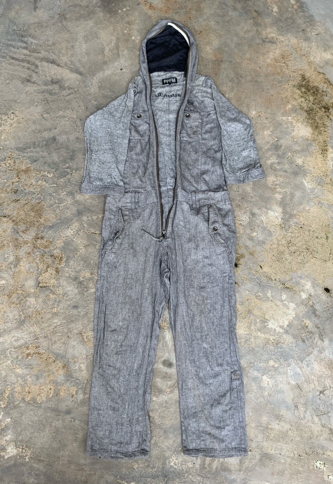 Japanese Brand × PPFM Vintage PPFM Overall Wearpack Zipper Size US 34 / EU 50 - 1 Thumbnail