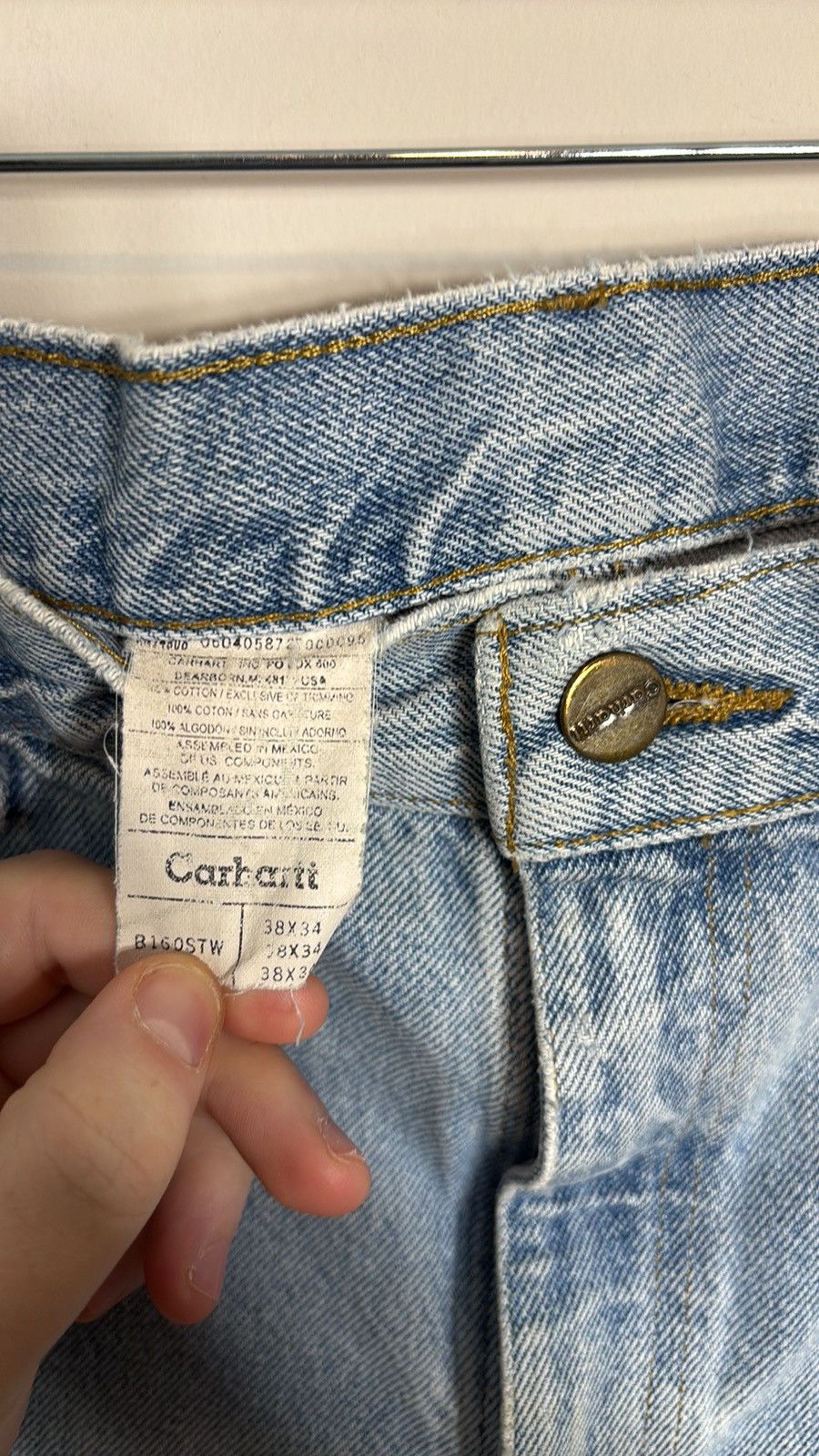 Carhartt × Vintage Vintage Carhartt Jeans Size US 36 / EU 52 - 3 Thumbnail