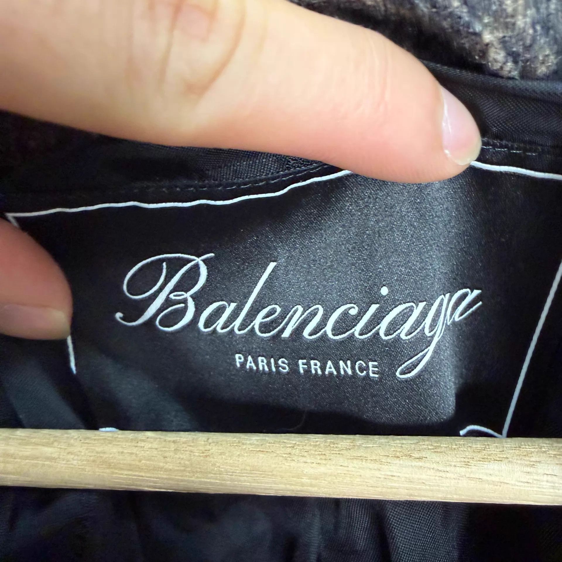 Balenciaga Balenciaga SS21 Houndstooth Wool OS Distressed Coat 36 LN Size XS / US 0-2 / IT 36-38 - 5 Thumbnail