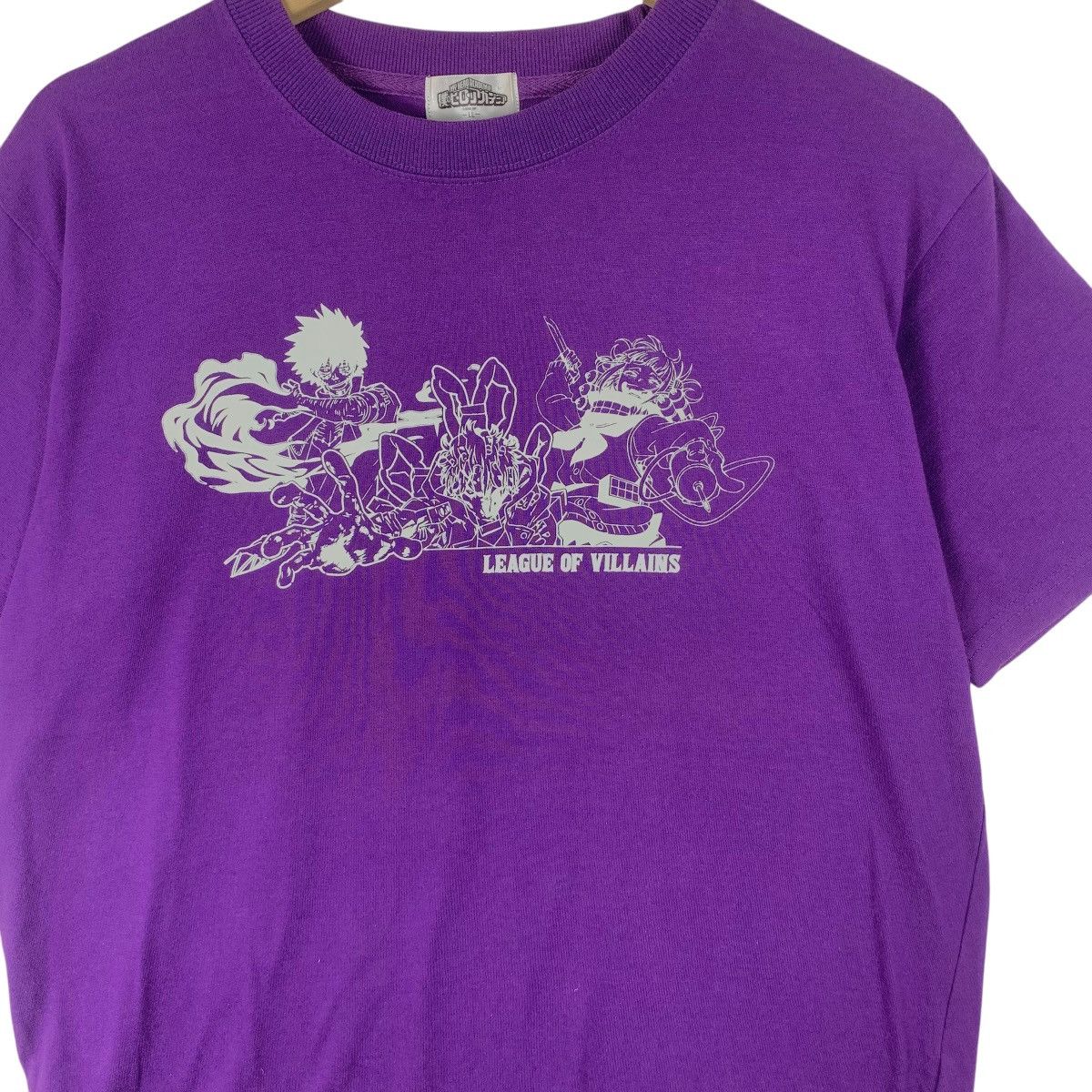 Vintage MY HERO ACADEMIA Anime League Of Villains Tee Shirt Top Size US M / EU 48-50 / 2 - 3 Thumbnail