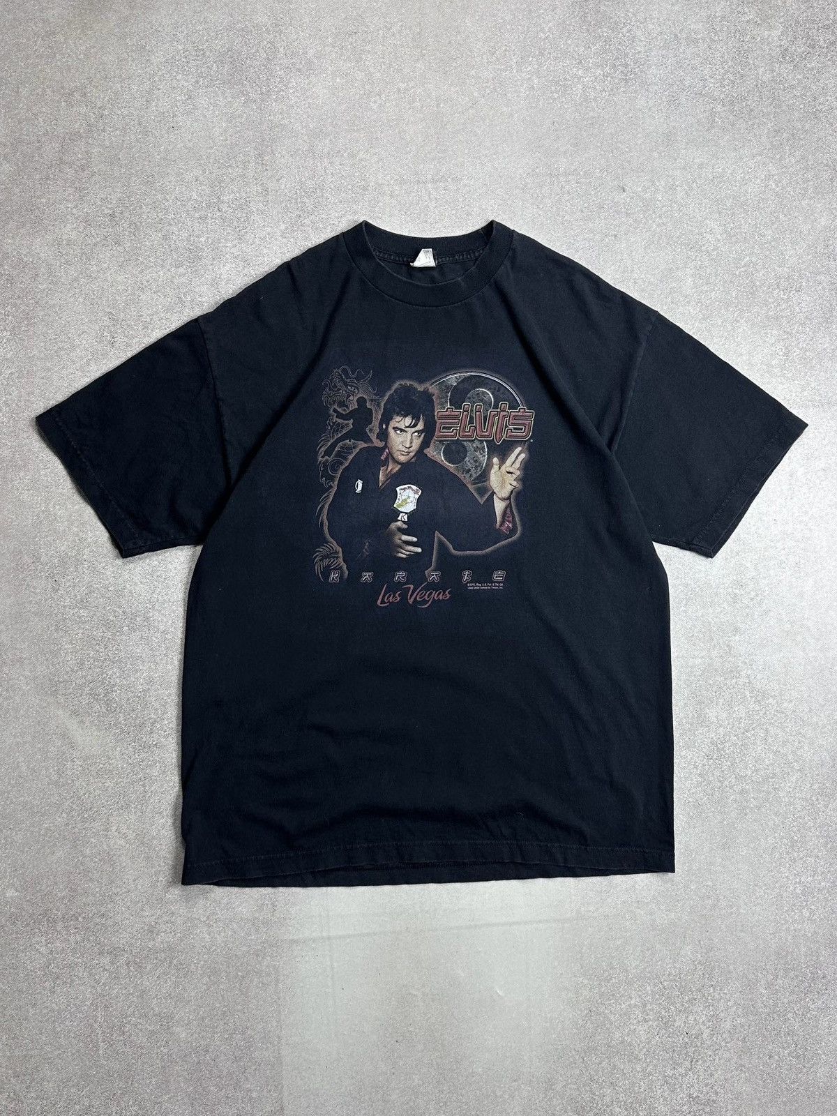 Band Tees Vintage 90s Elvis Prestley Karate Las Vegas T-shirt L Size US L / EU 52-54 / 3 - 1 Thumbnail