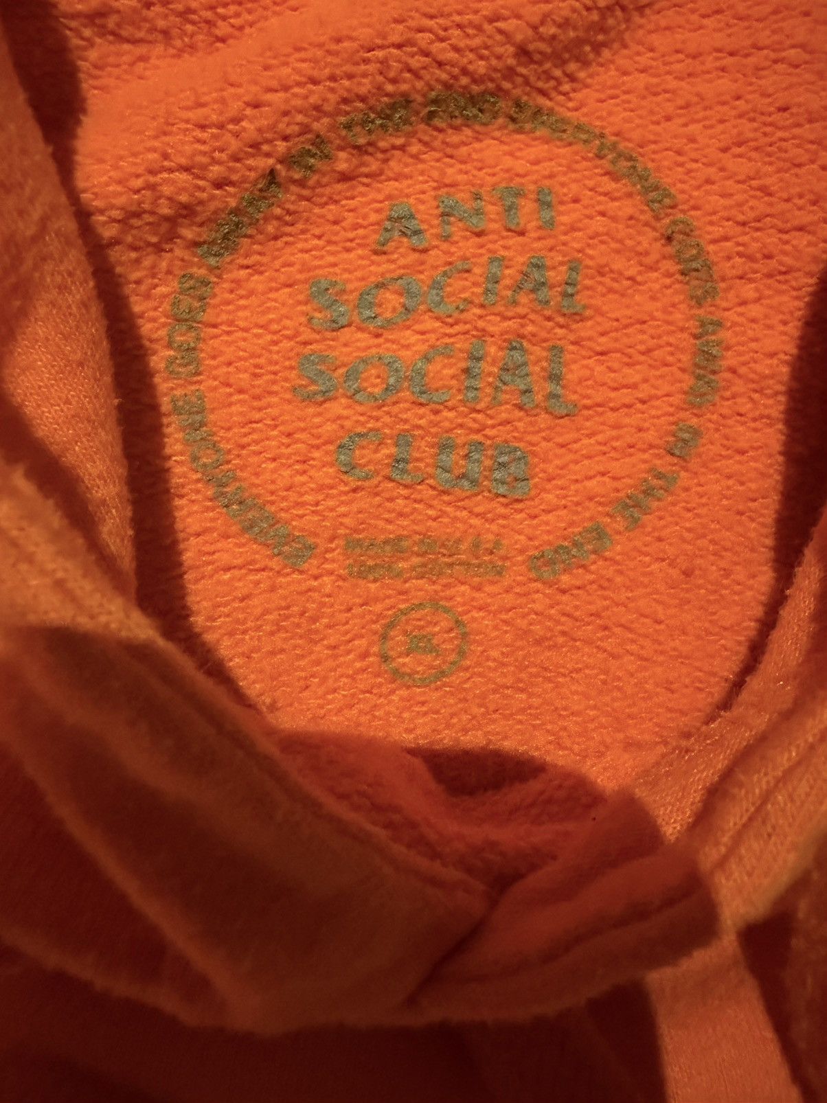 Anti Social Social Club Antisocial social club orange camo hoodie Size US XL / EU 56 / 4 - 4 Thumbnail