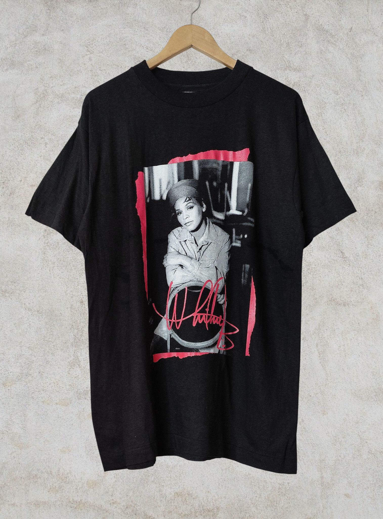 Whitney Houston 1992 I will always love You 90s VTG Tshirt