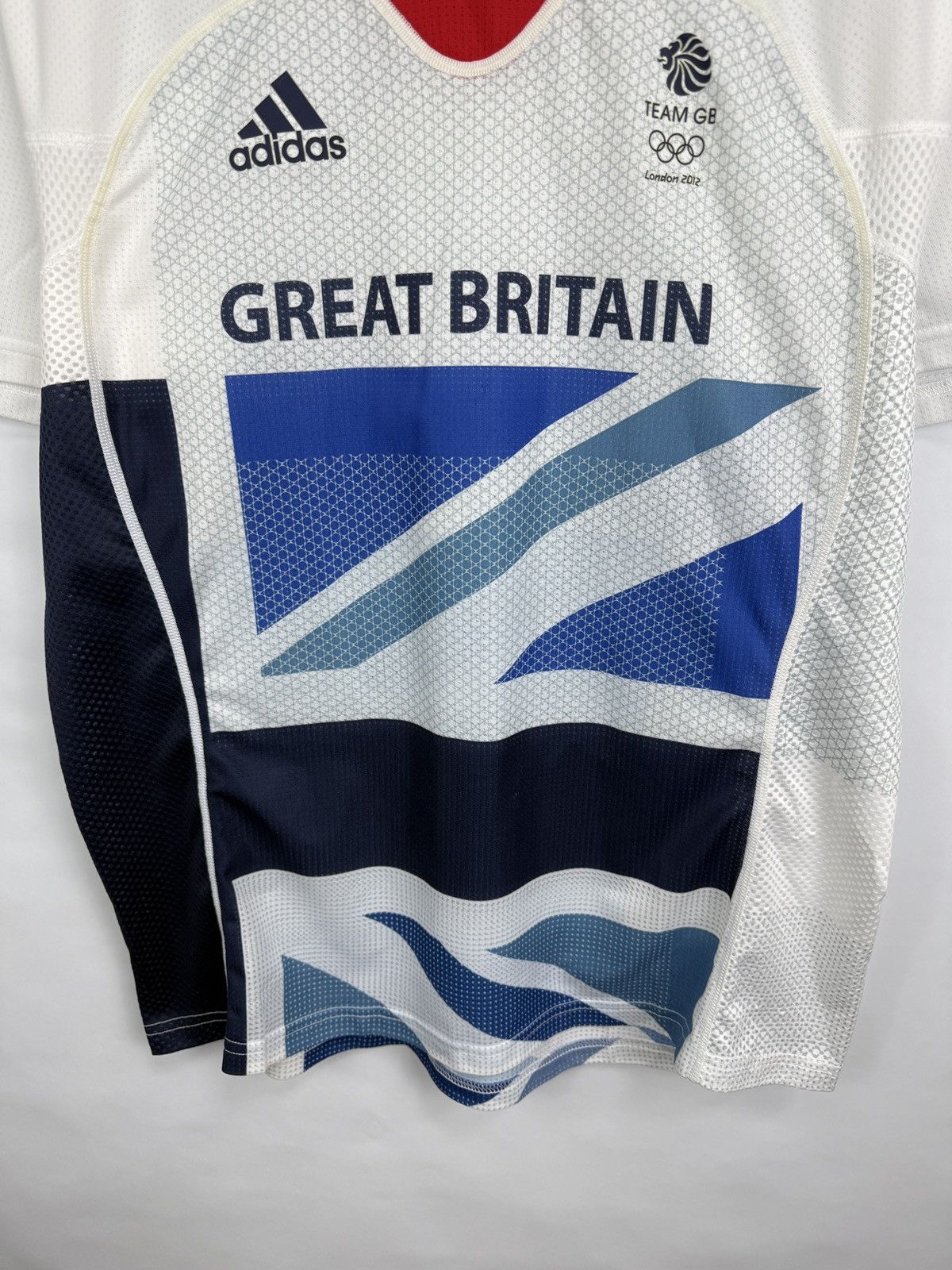 Adidas 🇬🇧 2012 Adidas Great Britain Olympic Team GB Football Jersey Size US M / EU 48-50 / 2 - 5 Thumbnail