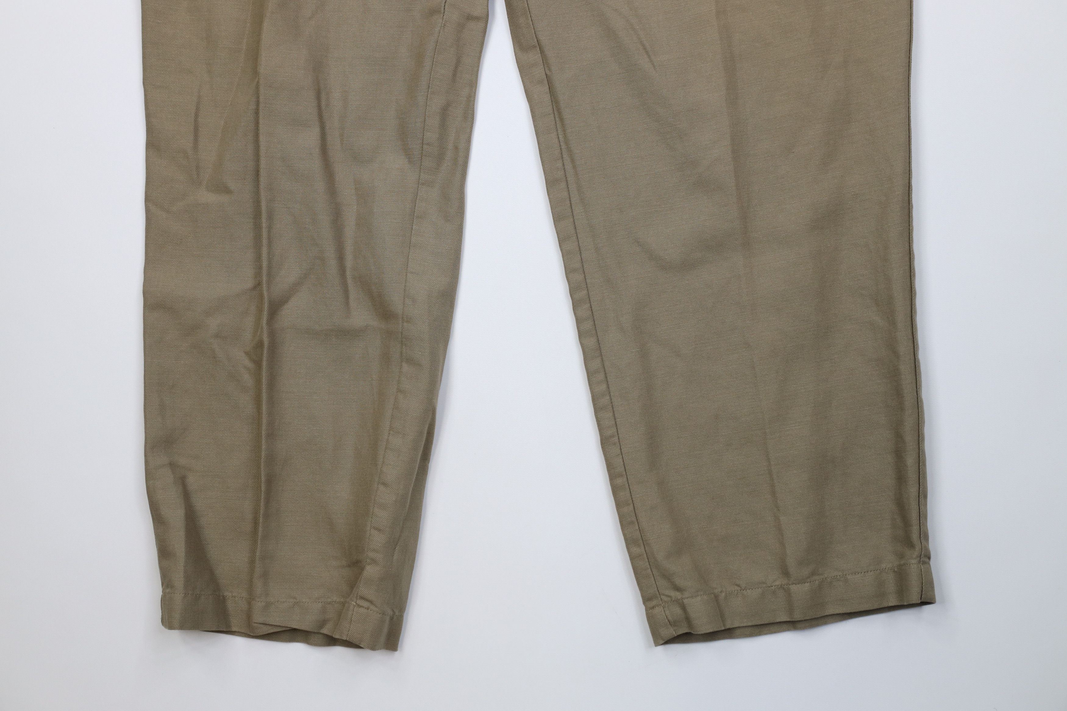 Ralph Lauren Vintage 90s Ralph Lauren Linen Blend Wide Leg Chino Pants Size US 40 / EU 56 - 4 Thumbnail
