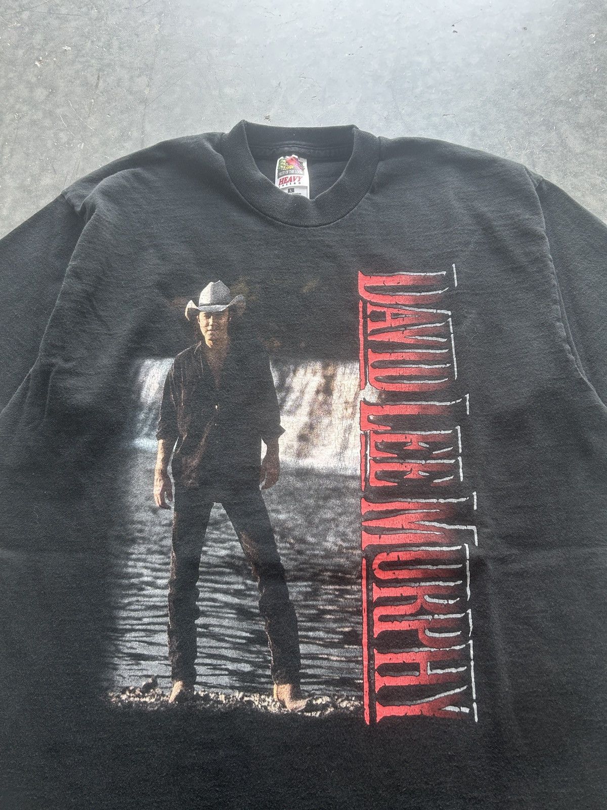Fruit Of The Loom × Vintage Vintage 90s David Lee Murphy Tour Tee 1997 Size US M / EU 48-50 / 2 - 1 Thumbnail
