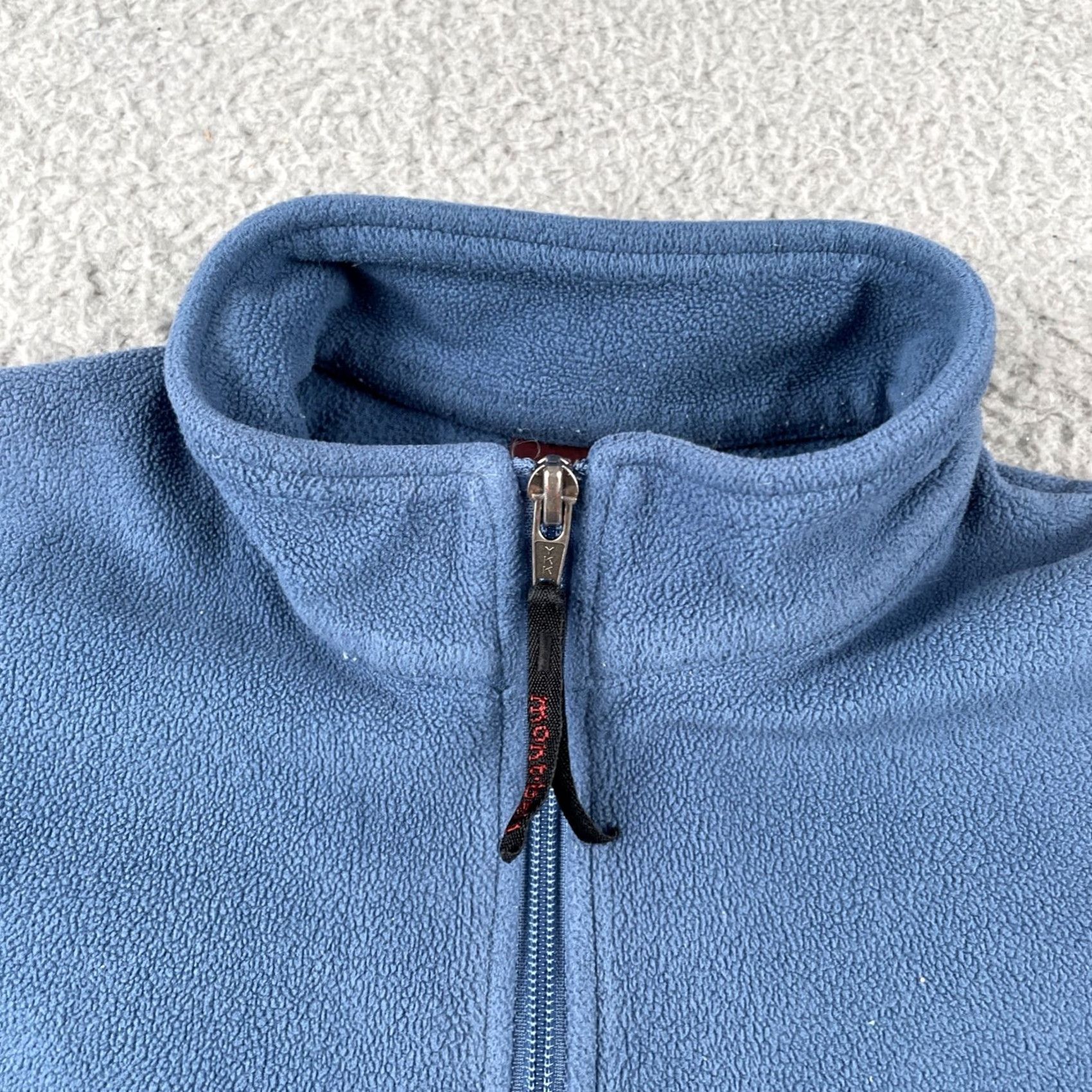 Montbell VINTAGE Mont Bell Fleece Zip-Up Vest Women’s S Blue Made In Japan Aruc Size S / US 4 / IT 40 - 4 Thumbnail