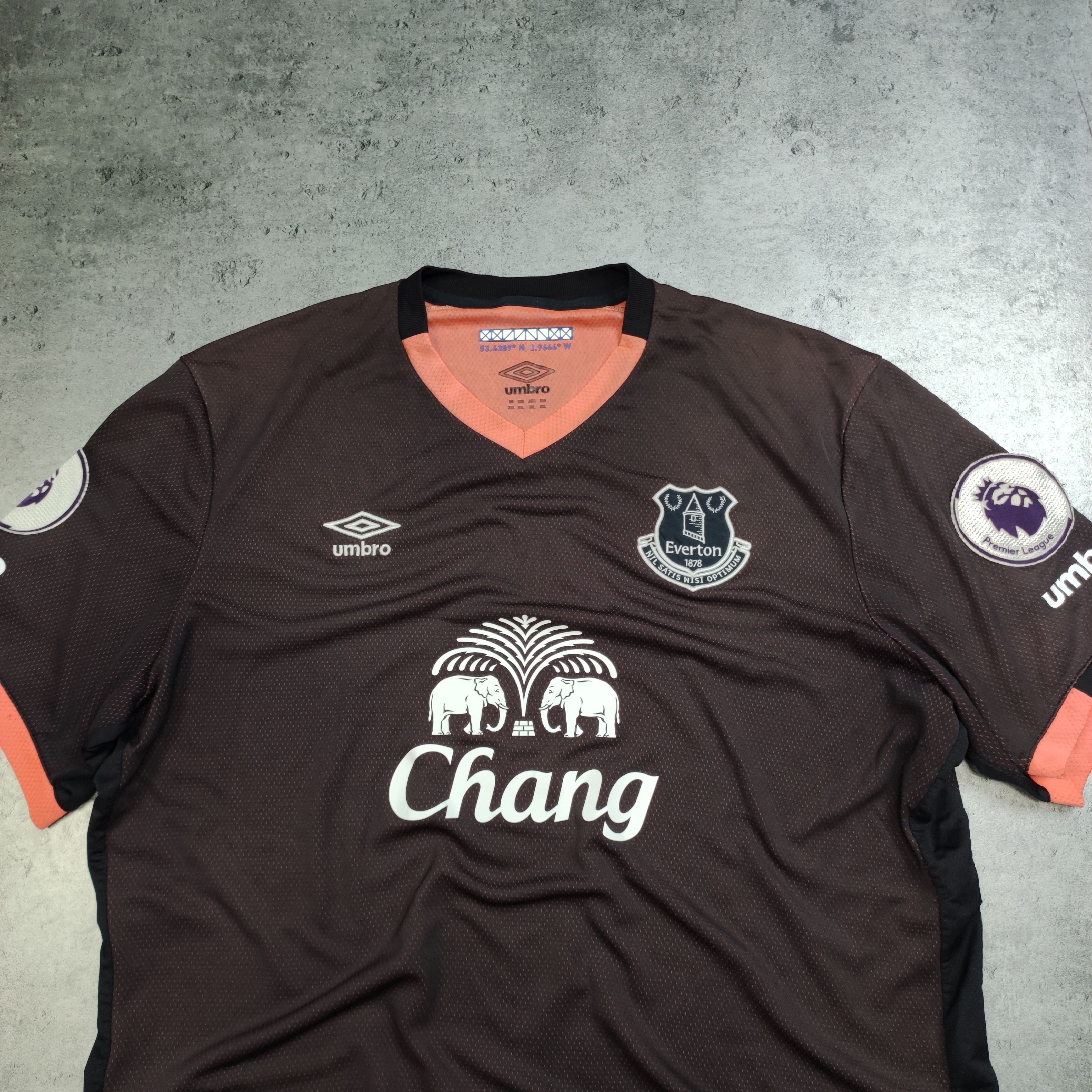 Other RARE Everton FC Umbro 2016/17 Football Away Jersey Size US XXL / EU 58 / 5 - 3 Thumbnail