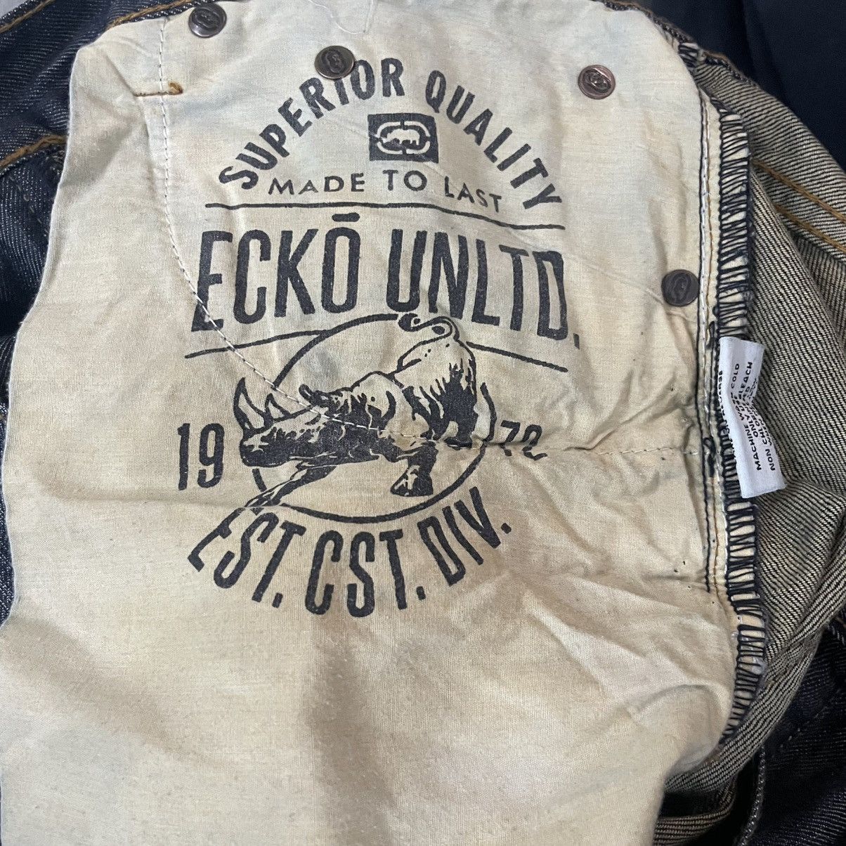 Ecko Unltd. × Vintage Vintage +30ys old ecko unltd pants swag af Size US 32 / EU 48 - 8 Thumbnail