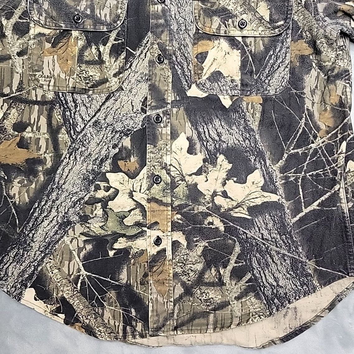 Vintage VINTAGE Cabela's Camouflage Shirt Mens M Brushed Twill Flannel Mossy Oak Break Up Shirt Mens M Brown Camouflage Pattern Button-Up Casual Outdoor USA Size US M / EU 48-50 / 2 - 2 Thumbnail