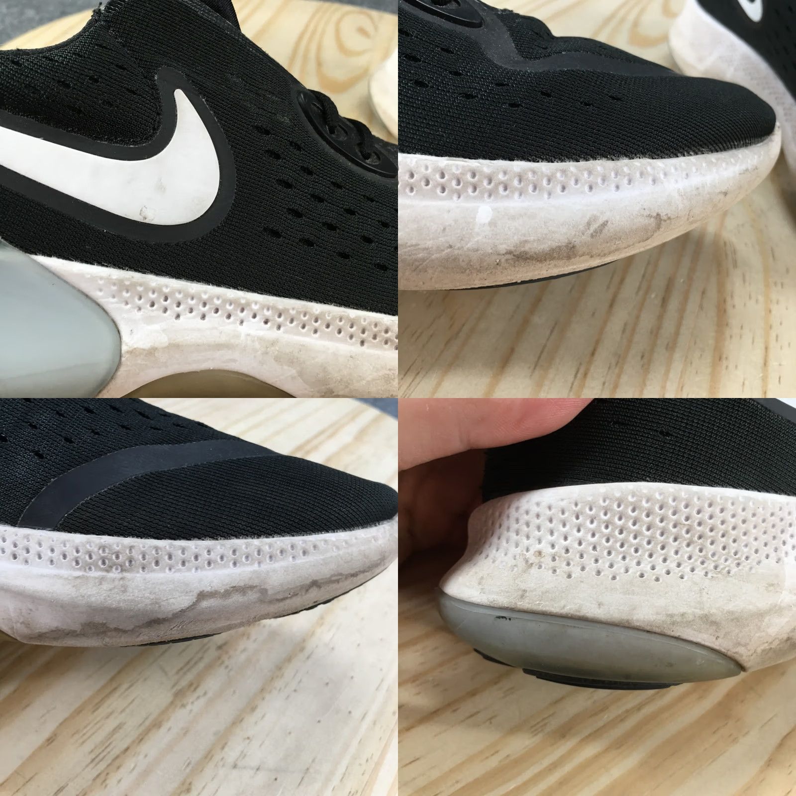 Nike Nike Joyride Dual Run Sneakers Womens 9.5 Black White Lace Up Low Top Shoe Size L / US 10 / IT 46 - 8 Thumbnail