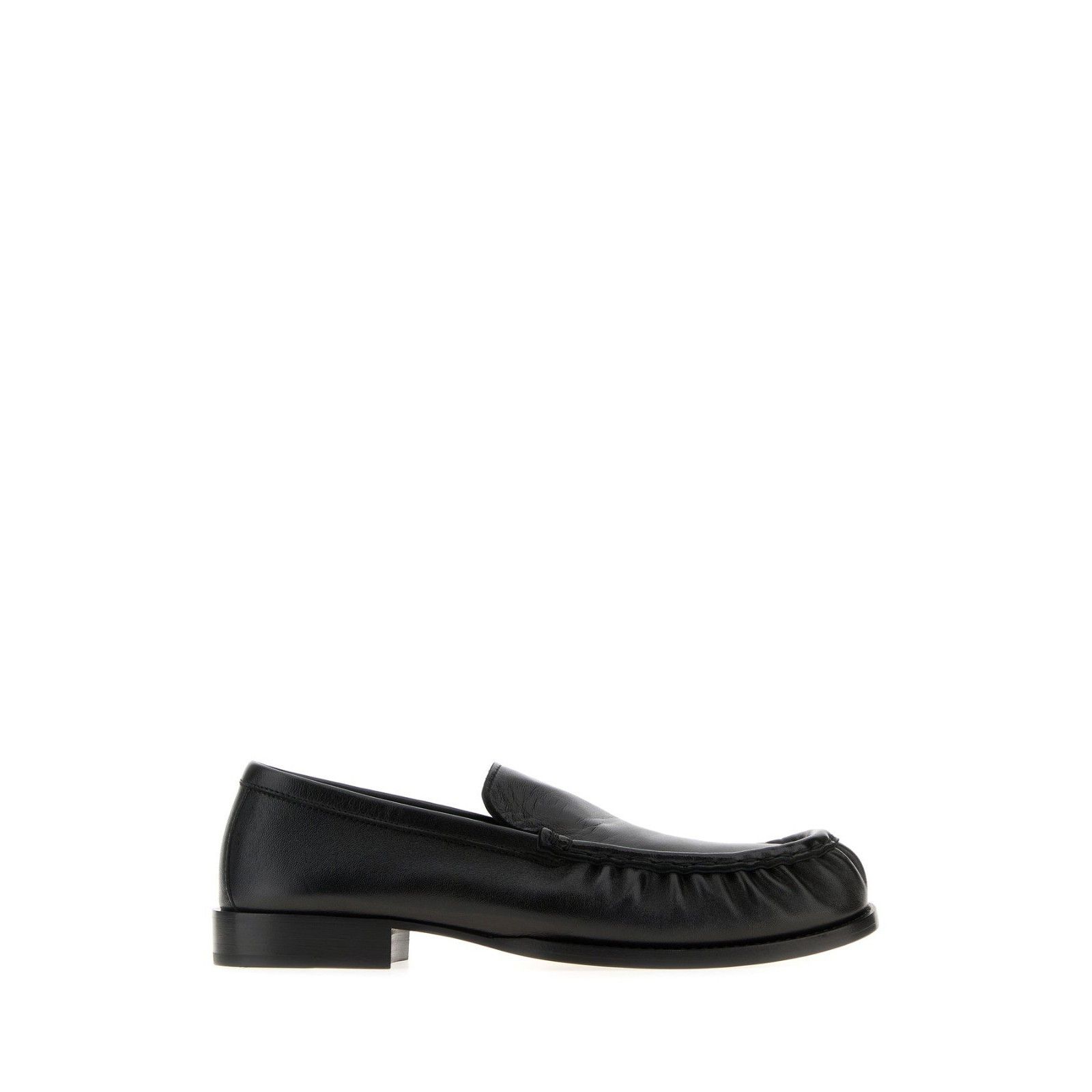 DRIES VAN NOTEN Black Leather Loafers New & Authentic (Women