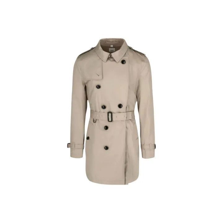 Burberry Burberry Burberry Beige Double-Breasted Trench Coat-2507 Size US M / EU 48-50 / 2 - 1 Thumbnail