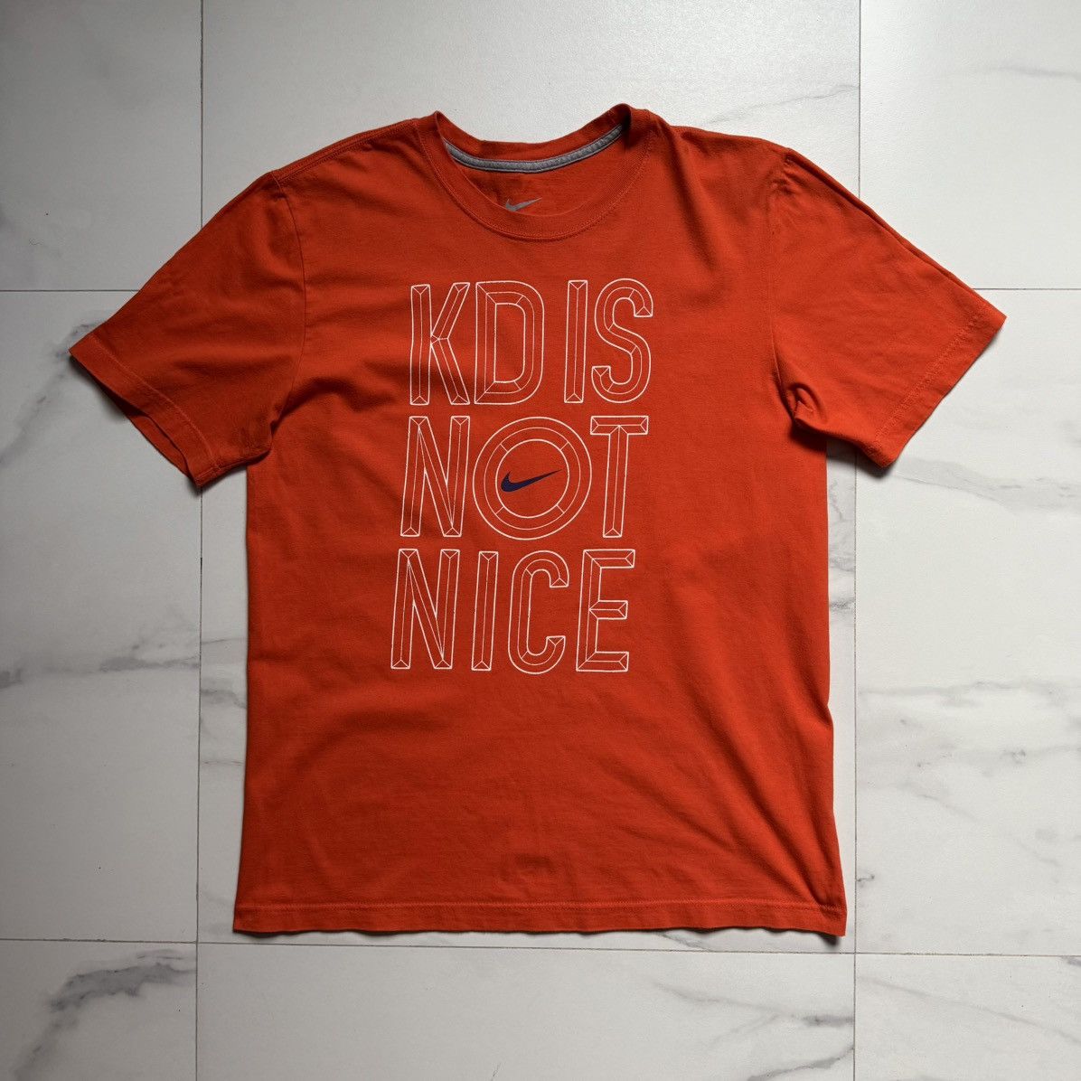 Nike Vintage Y2K Nike KD Is Not Nice T-Shirt Size US L / EU 52-54 / 3 - 2 Thumbnail