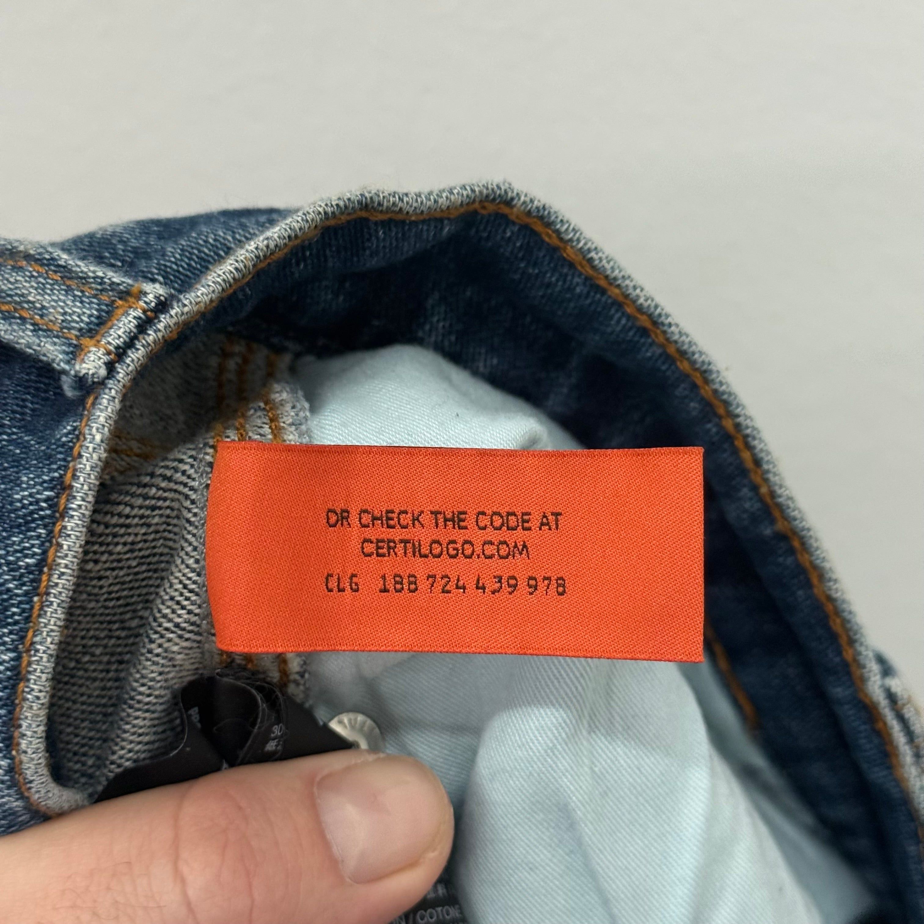 Heron Preston Heron Preston Denim Jeans - Size 34 Size US 34 / EU 50 - 6 Thumbnail