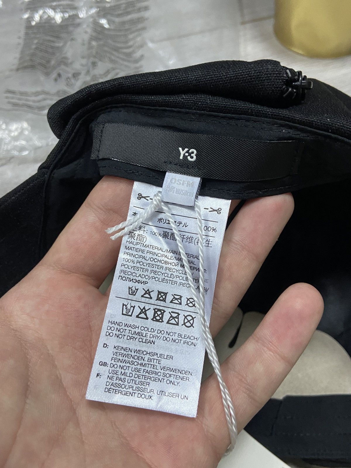 Yohji Yamamoto Y-3 pocket cap Adidas Yohji Yamamoto Japanese Size ONE SIZE - 13 Thumbnail