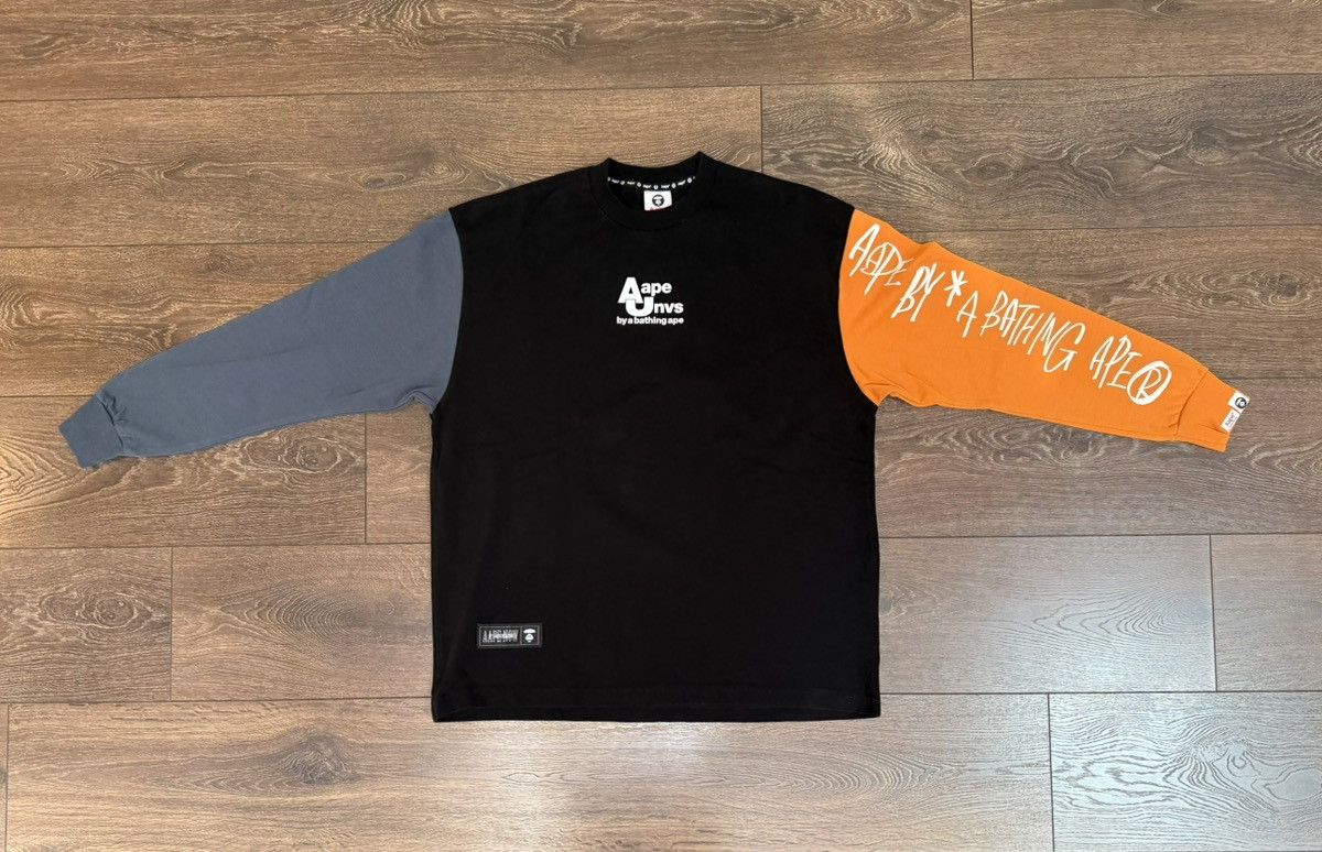 Aape AAPE LONG SLEEVE APE JAM SWEATSHIRT Size US S / EU 44-46 / 1 - 1 Thumbnail