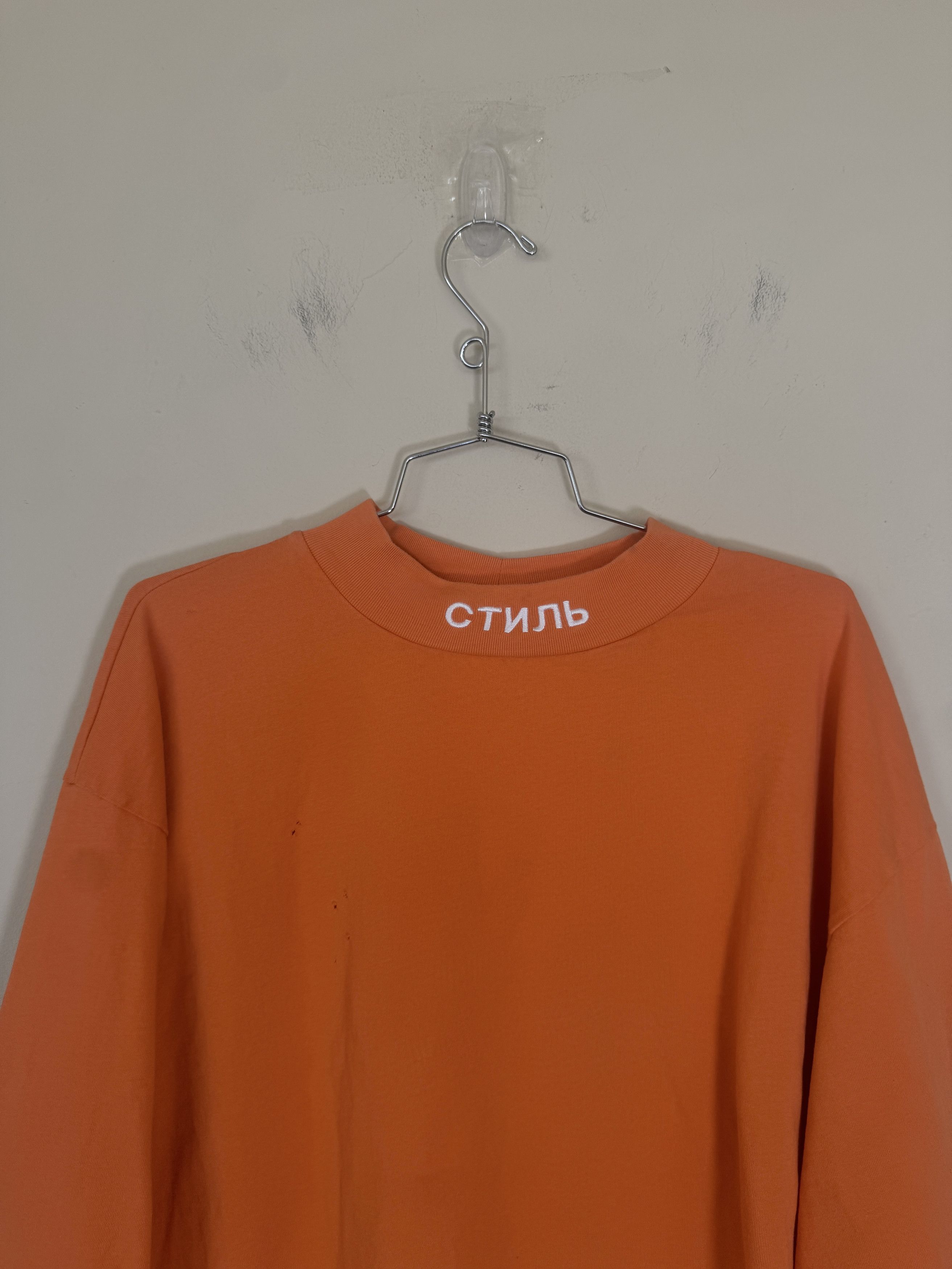 Heron Preston Heron Preston L/S Size US XL / EU 56 / 4 - 4 Thumbnail