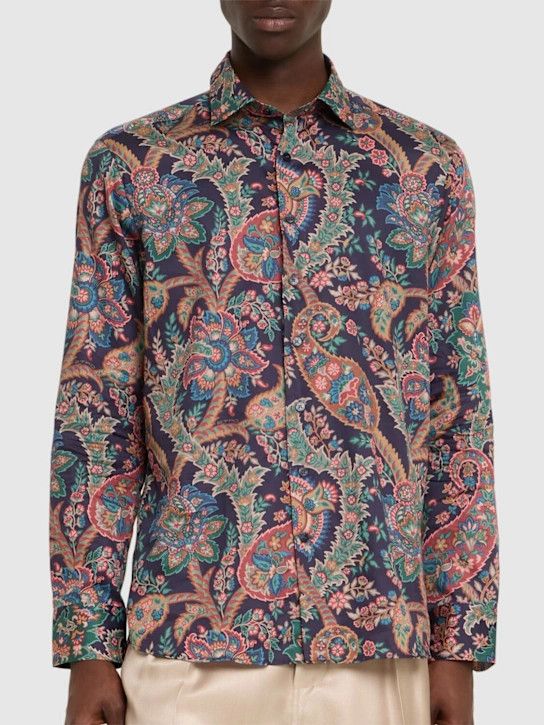 Etro o1lsvrm0425 Shirt in Black Size US S / EU 44-46 / 1 - 3 Thumbnail
