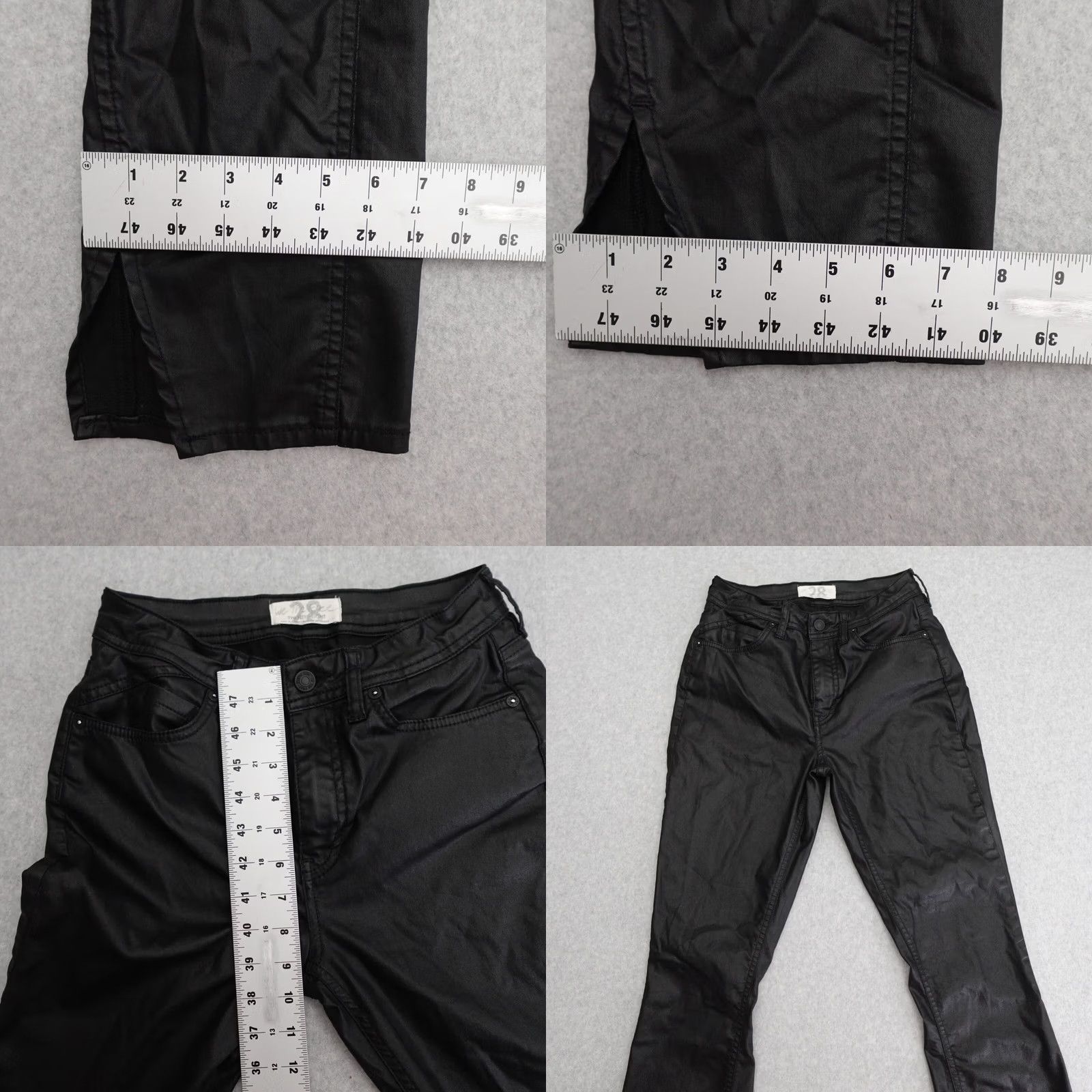 Vintage We The Free Free The People Pants Jeans Bootcut 28 Black Womens 28 Black Size 28" / US 6 / IT 42 - 8 Thumbnail