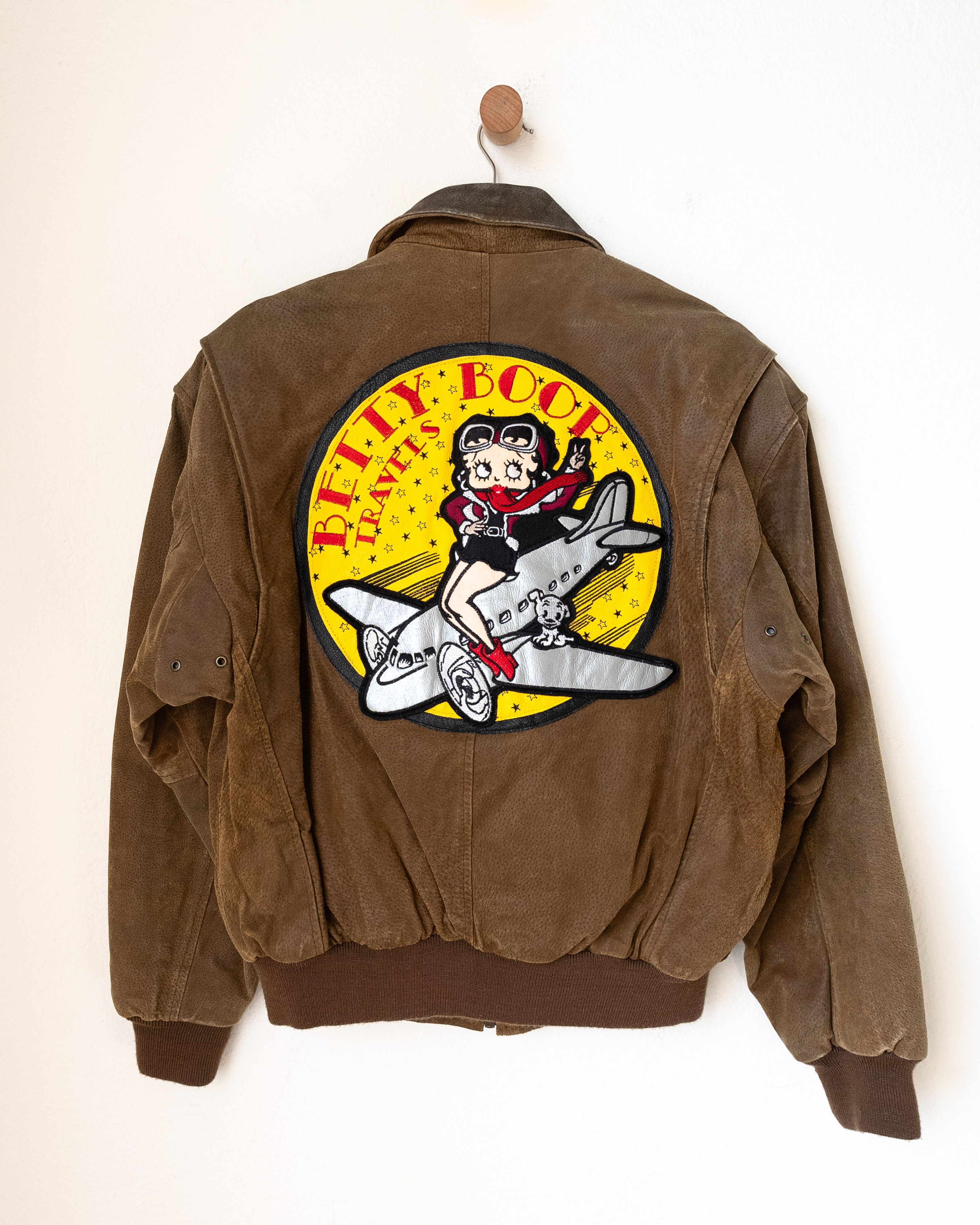 Leather Betty Boop Jacket | Grailed