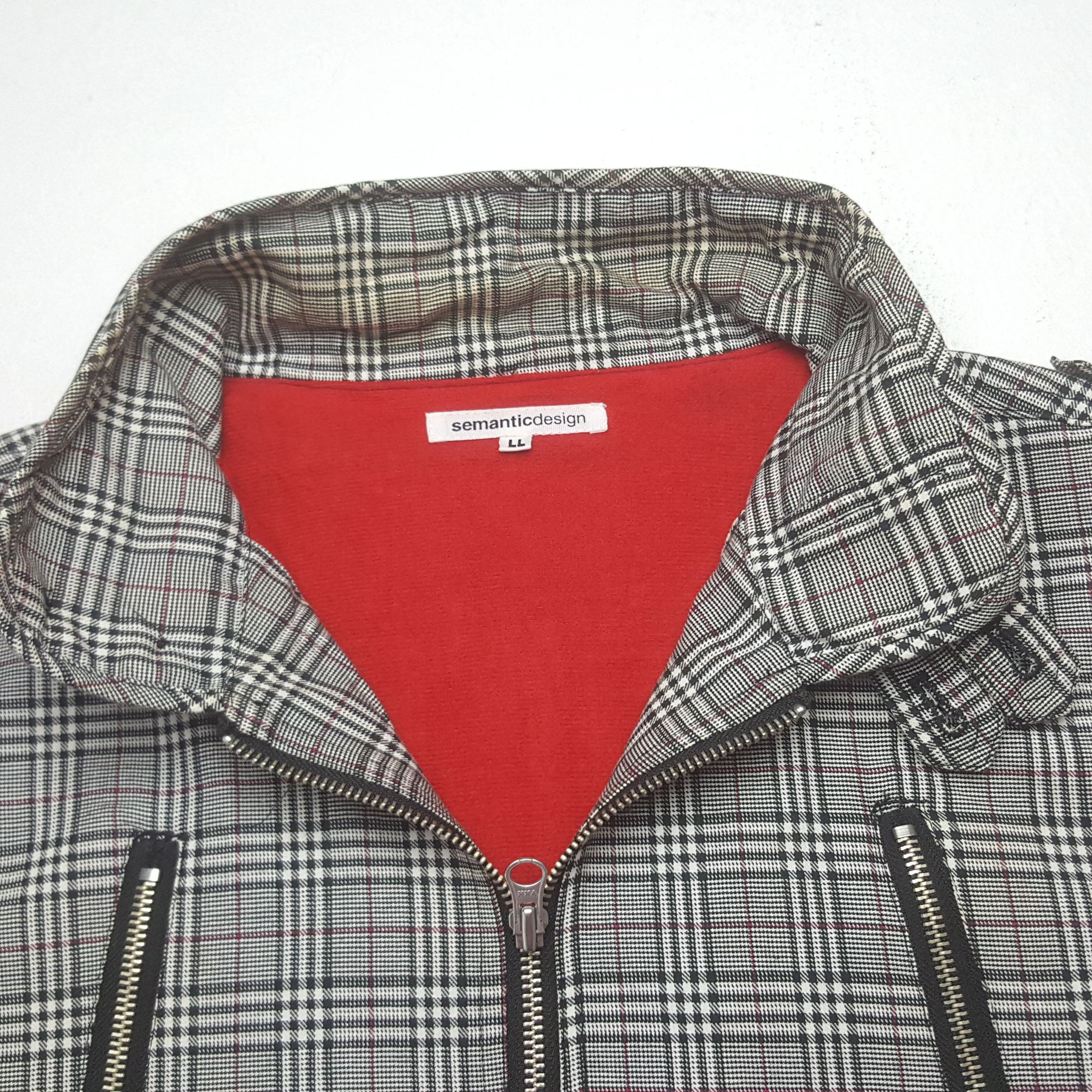 semanticdesign Vintage Semantic Design Zipper Jacket Size US S / EU 44-46 / 1 - 4 Thumbnail