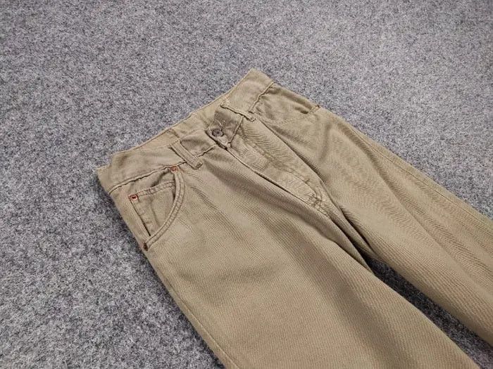 Levi's Vintage Levi's 646 0419 Big E Orange Tag Beige Jenas Pants Size US 30 / EU 46 - 11 Thumbnail