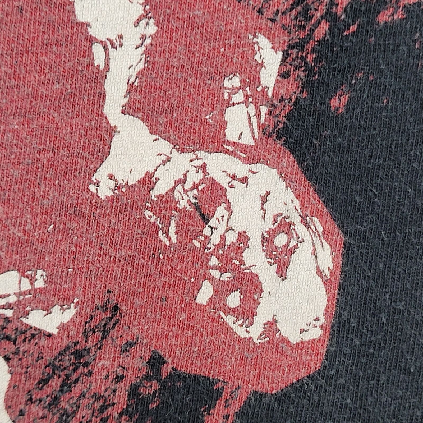 Anchor Blue Zombie Horror Shirt Medium 20x26 Faded Black Grunge Size US M / EU 48-50 / 2 - 11 Thumbnail