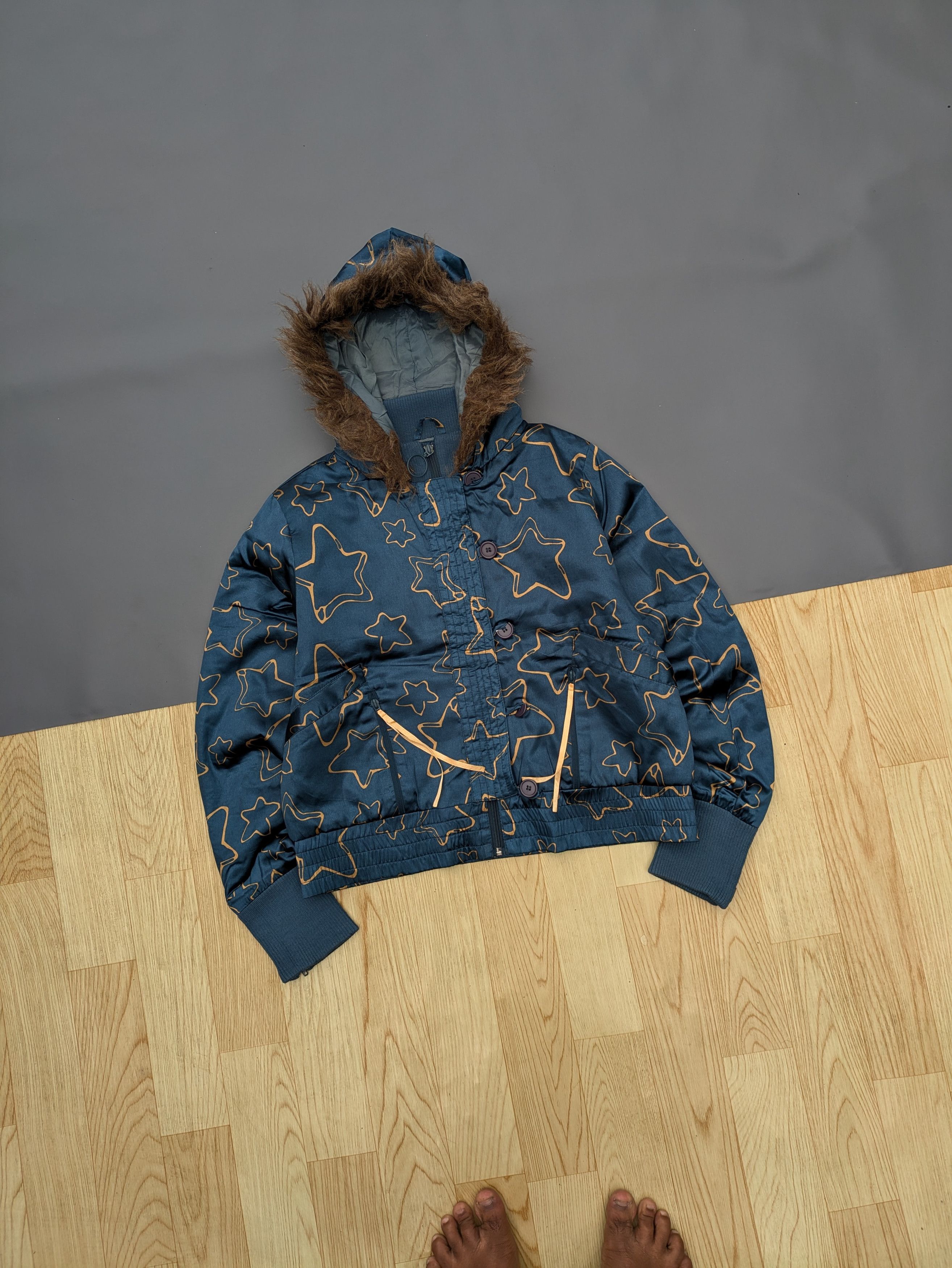 Stussy vintage stussy aop stars jacket Size US M / EU 48-50 / 2 - 2 Thumbnail