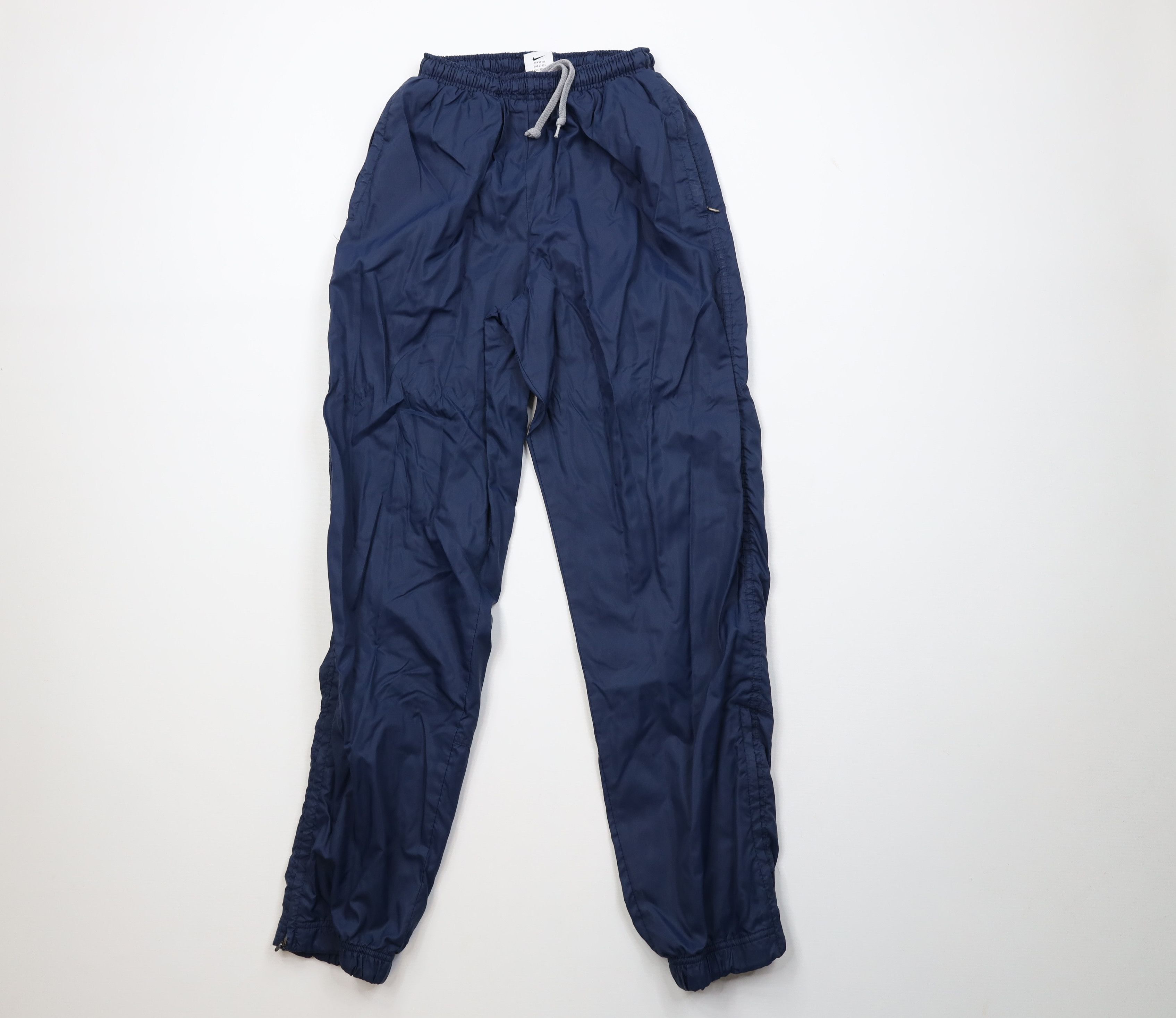 Nike Vintage 90s Nike Scott Mini Swoosh Lined Joggers Pants Size 22" - 2 Thumbnail