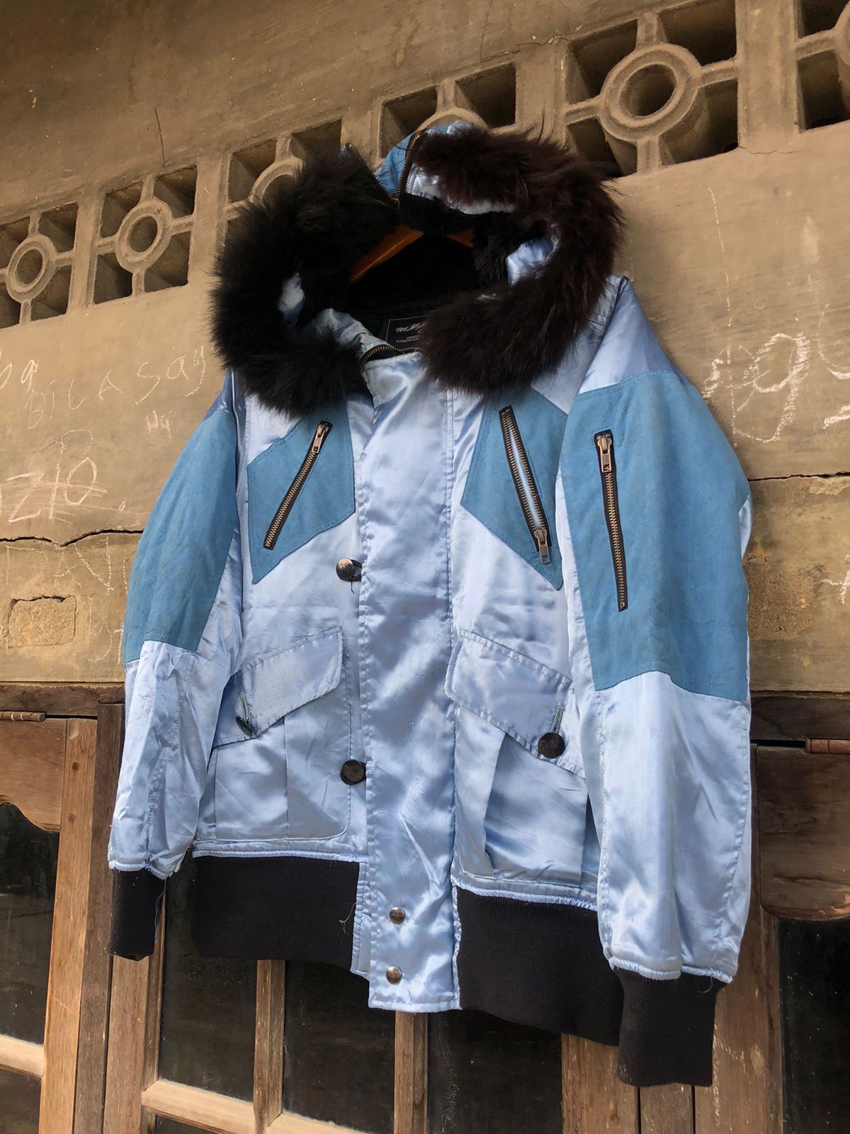 If Six Was Nine × Le Grande Bleu (L.G.B.) Milkboy Alien Fur Jacket Size US M / EU 48-50 / 2 - 9 Thumbnail