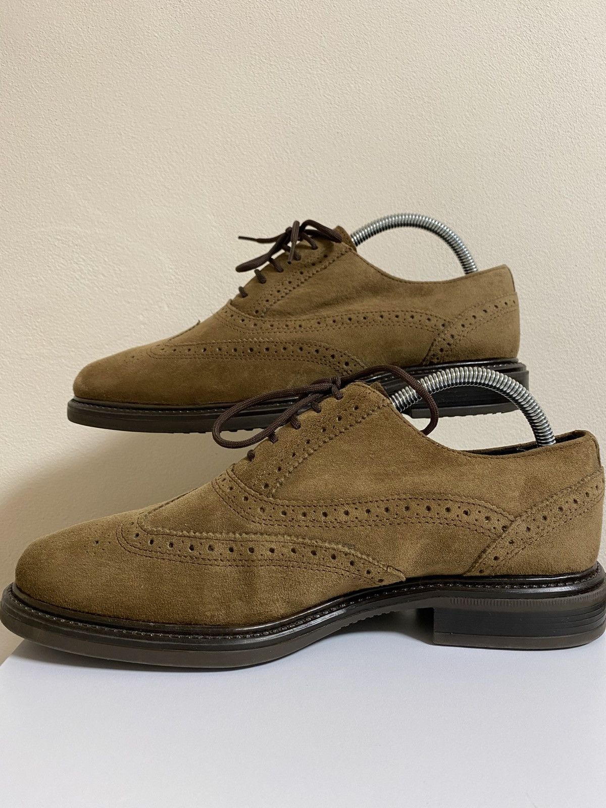 Hush Puppies brogue oxford men shoes hush puppies suede size US 8 EU42-43 Size US 8 / EU 41 - 3 Thumbnail