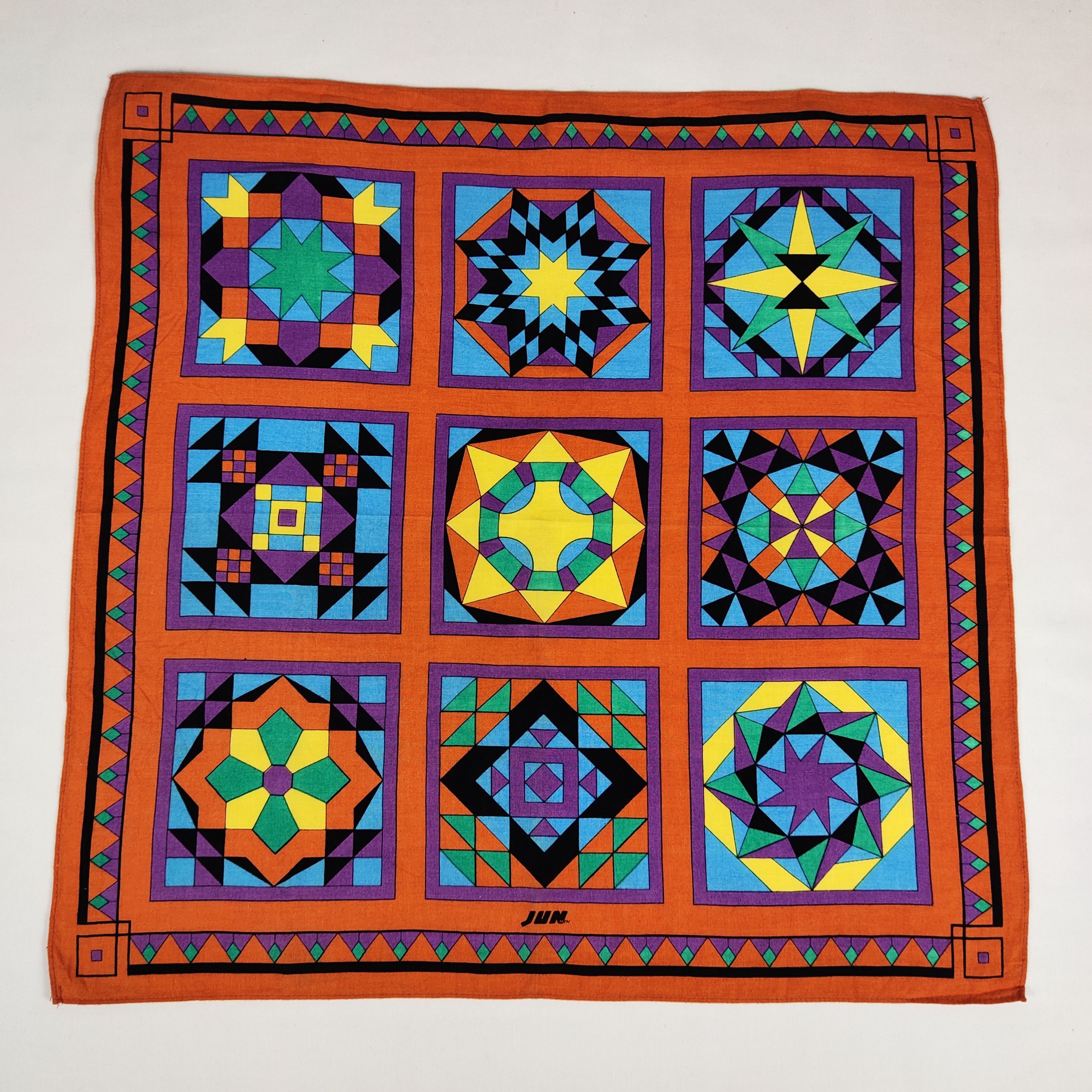 Japanese Brand × Vintage Jun Handkerchief / Neckerchief / Bandana FZ347 Size ONE SIZE - 3 Thumbnail