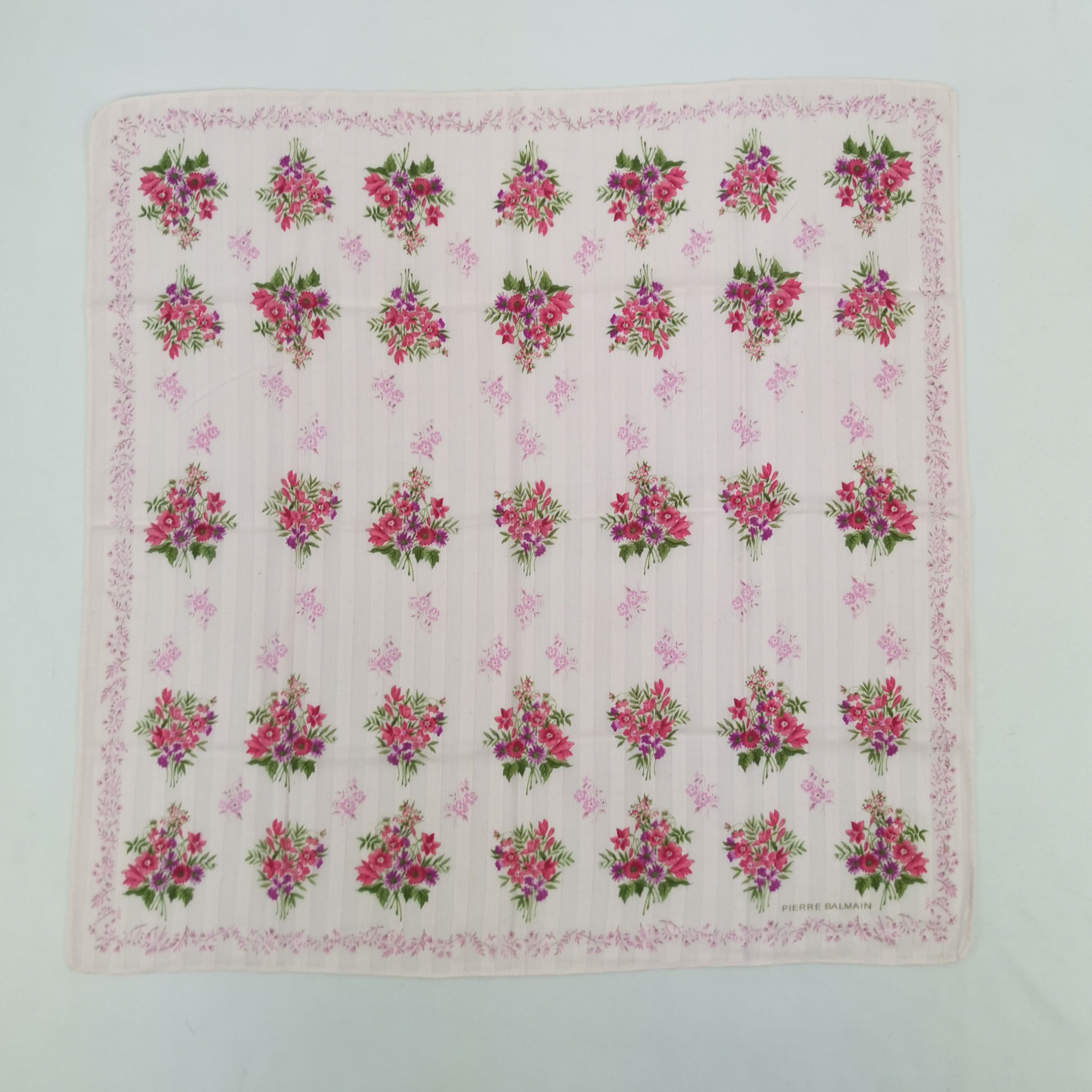 Japanese Brand Vintage Pierre Balmain Handkerchief Neckerchief Bandana Size ONE SIZE - 2 Thumbnail