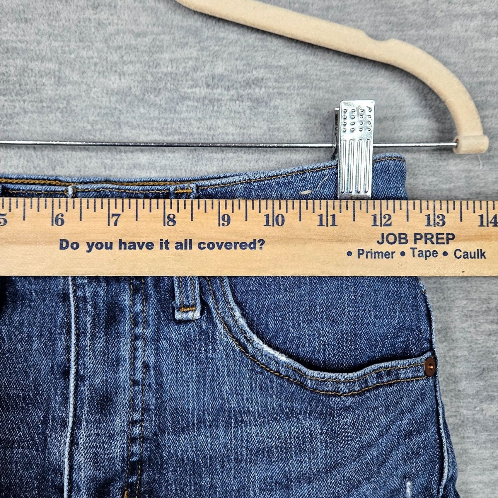 Madewell Madewell Blue Cut Off Jean High Rise Denim Short Women's Size 24 Size 42" / US 20 - 6 Thumbnail