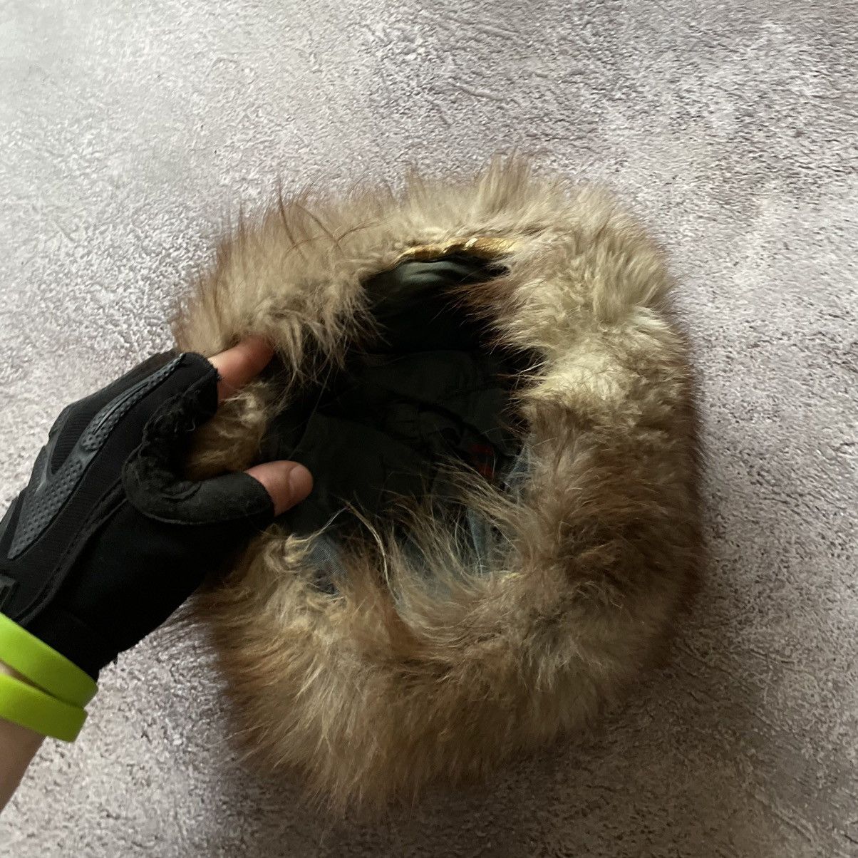 Vintage Vintage 90s Mohair Beanie Ushanka Faux Fur Grunge Baggy OS Size ONE SIZE - 4 Thumbnail