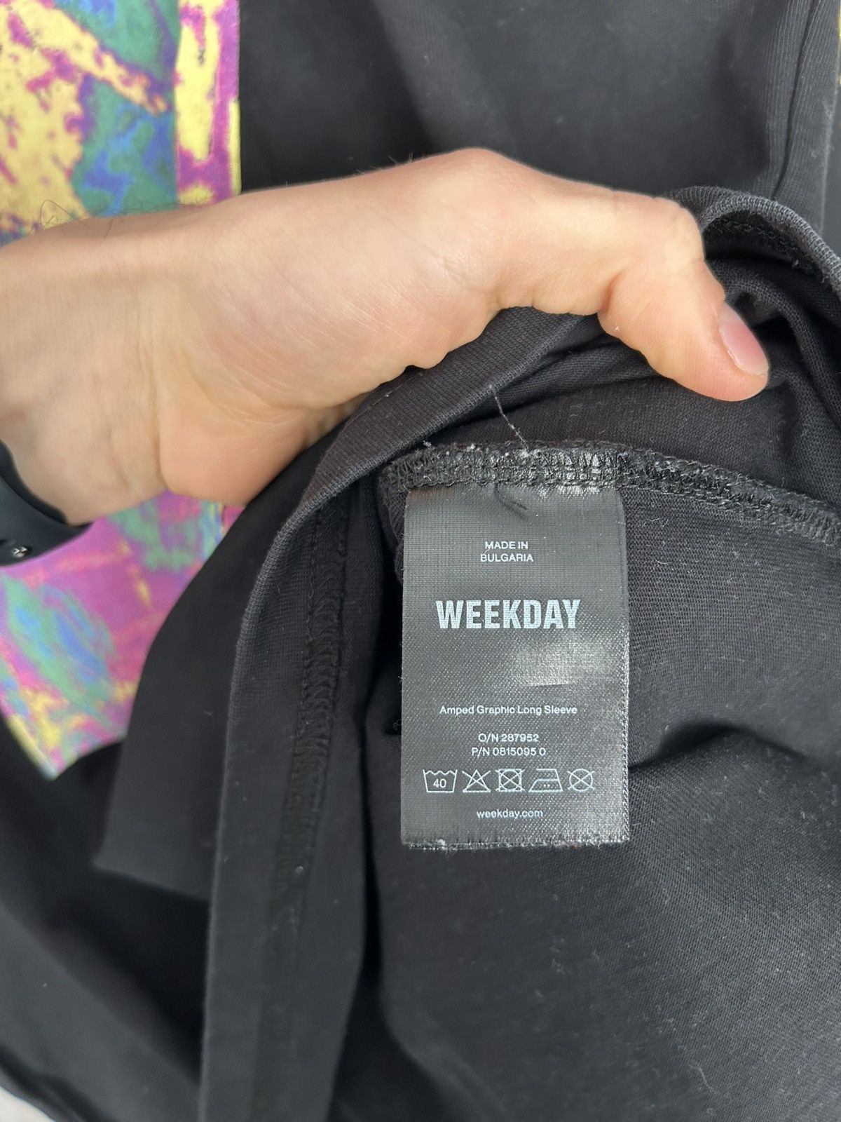 Weekday Weekday Amped Graphic Longsleeve Avant Garde Alternative Size US XL / EU 56 / 4 - 6 Thumbnail