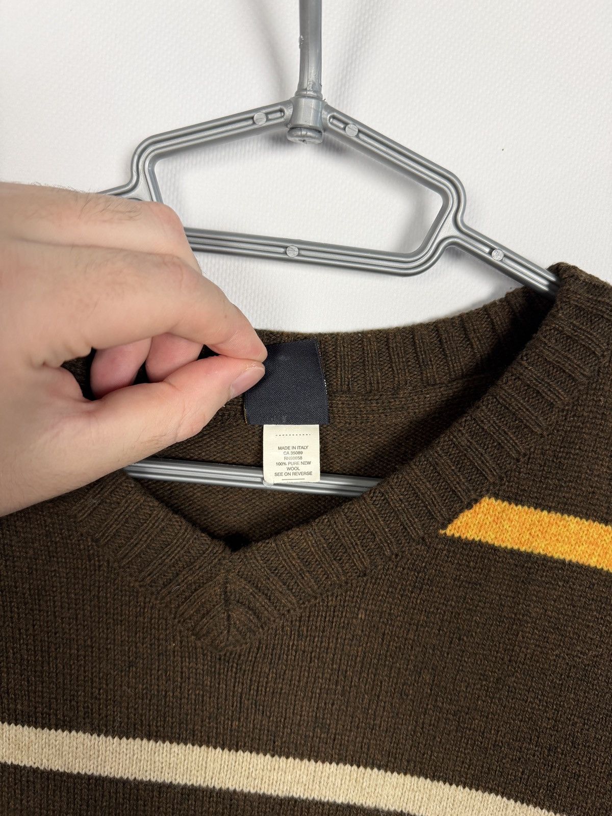 Paul & Shark Paul Shark Wool Sweater Striped Pullover Vintage Italy Sz L Size US L / EU 52-54 / 3 - 9 Thumbnail