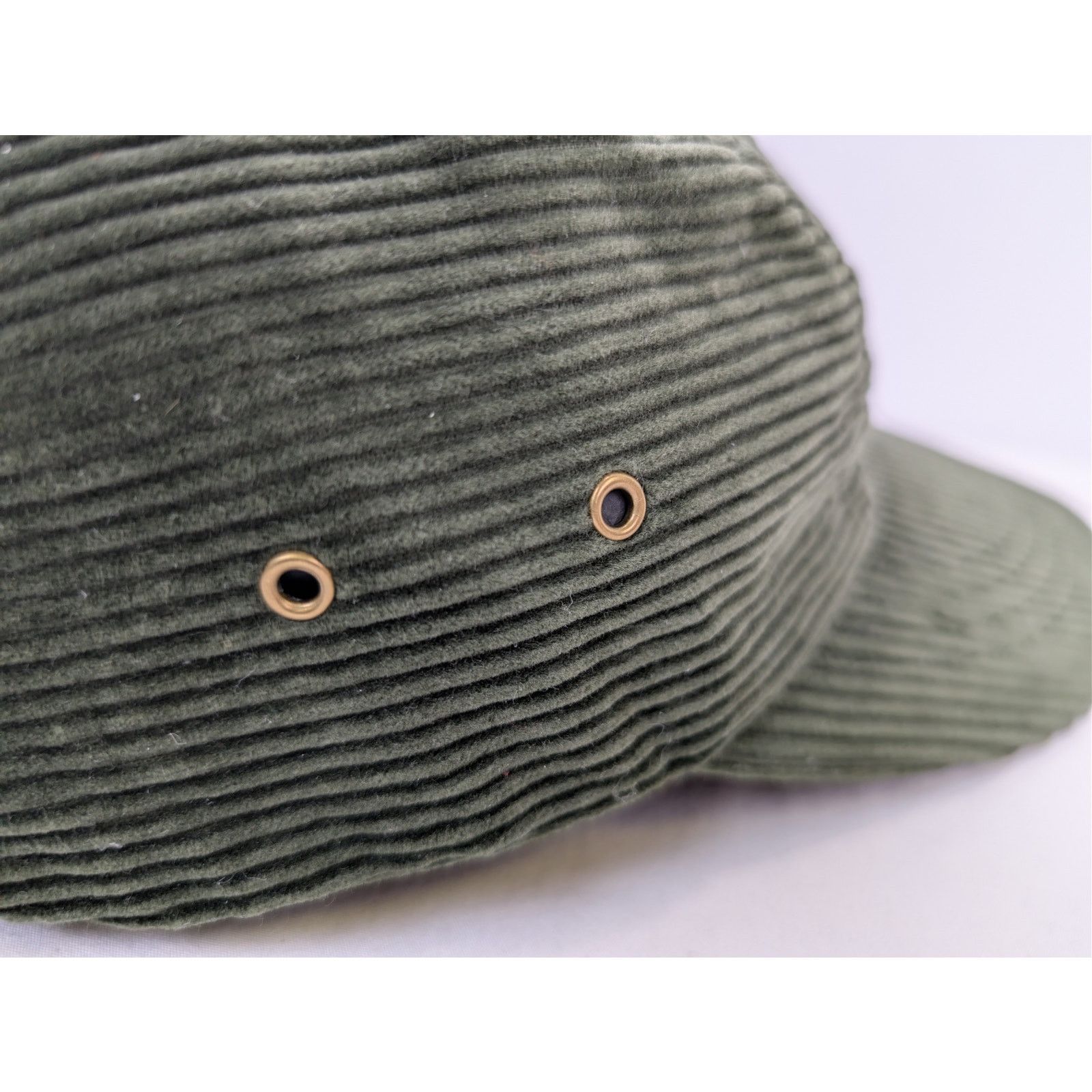 Ralph Lauren o1rshd1 CC20 Size: OS/ corduroy leather strap back Cap / hat Size ONE SIZE - 7 Thumbnail