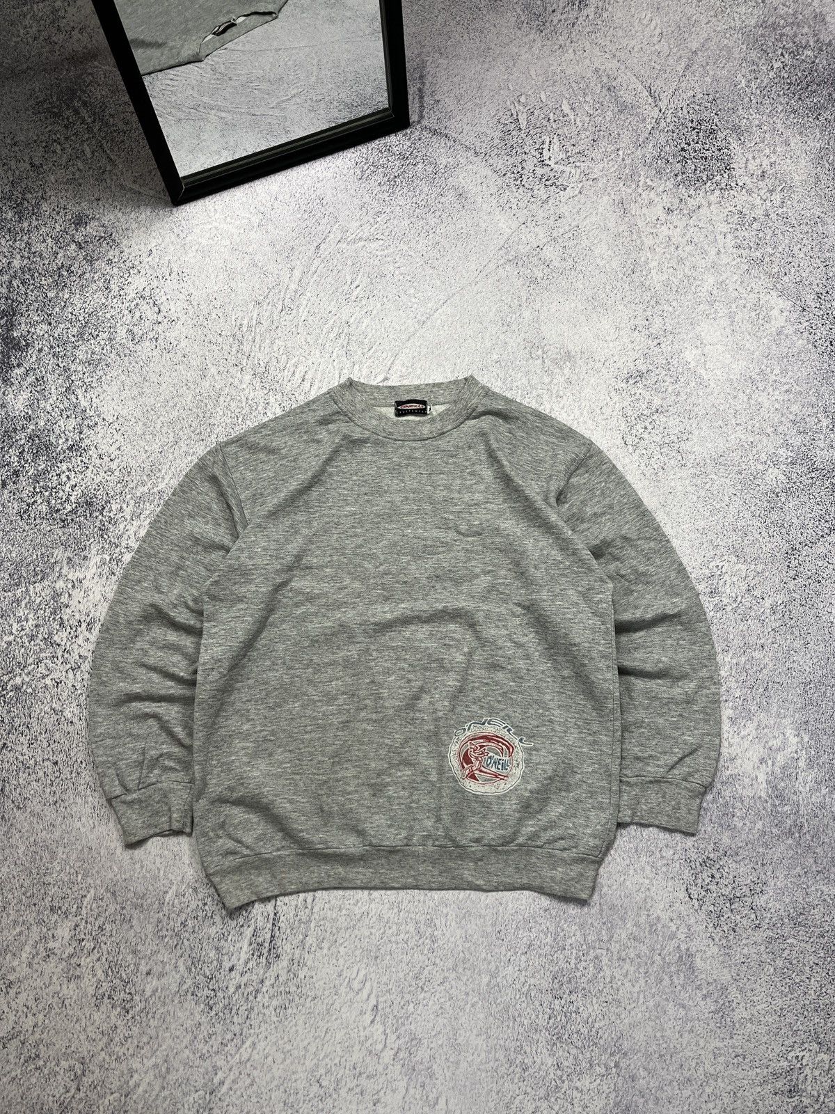 O'Neill × Vintage Oneil Vintage Sweatshirt Y2k Style Big Back Logo Longsleeve Size US M / EU 48-50 / 2 - 4 Thumbnail