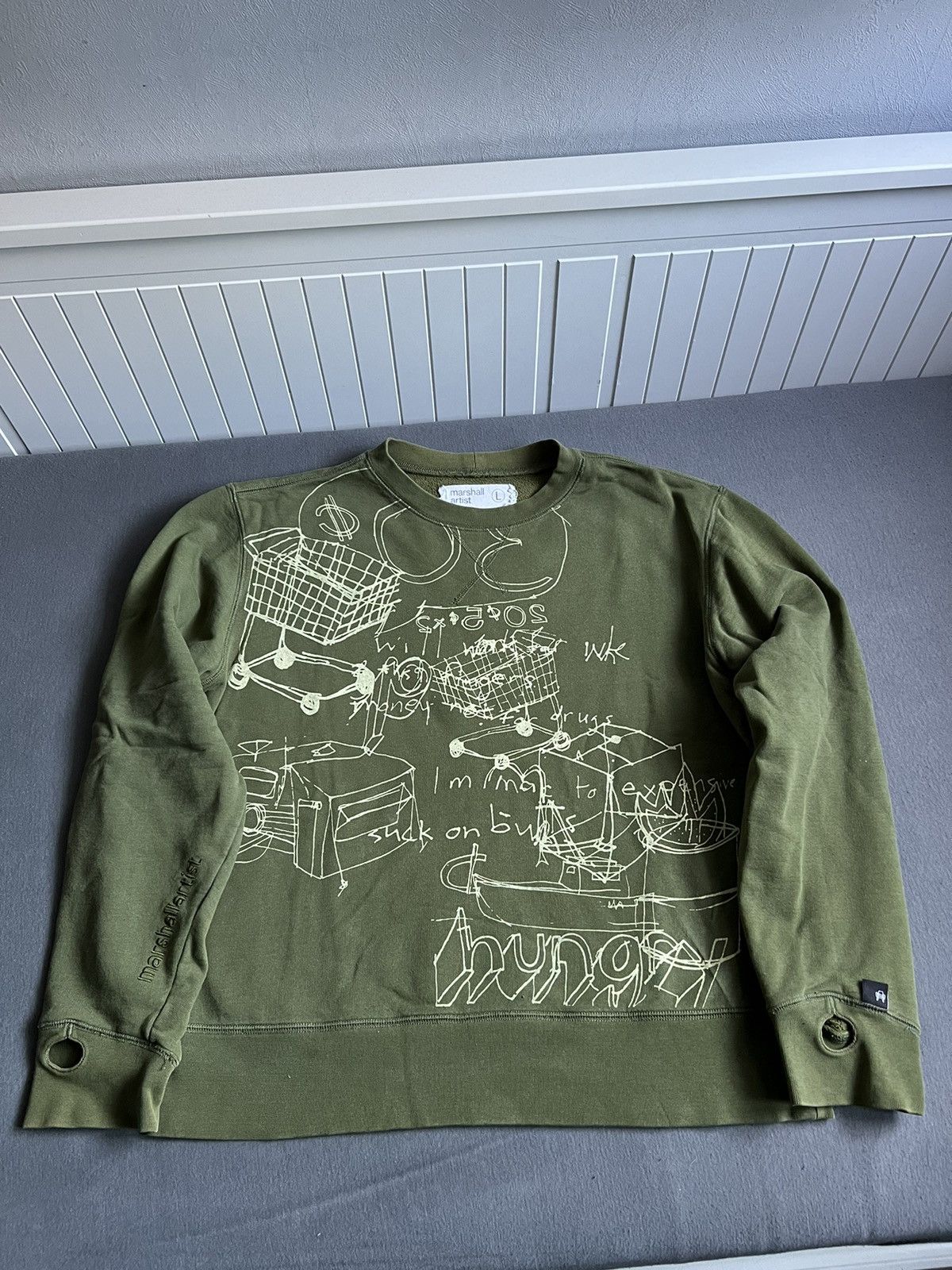 Marshall Artist Marshall Artist printed sweatshirt Size US L / EU 52-54 / 3 - 1 Thumbnail