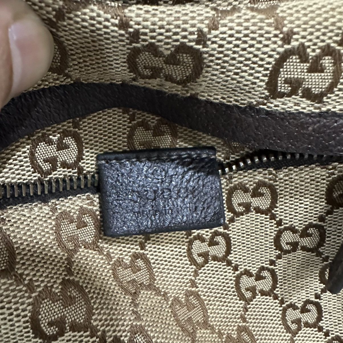 Gucci GUCCI GG CANVAS DOUBLE POCKET BELT BAG WAIST BUMBAG 25 Size ONE SIZE - 10 Thumbnail