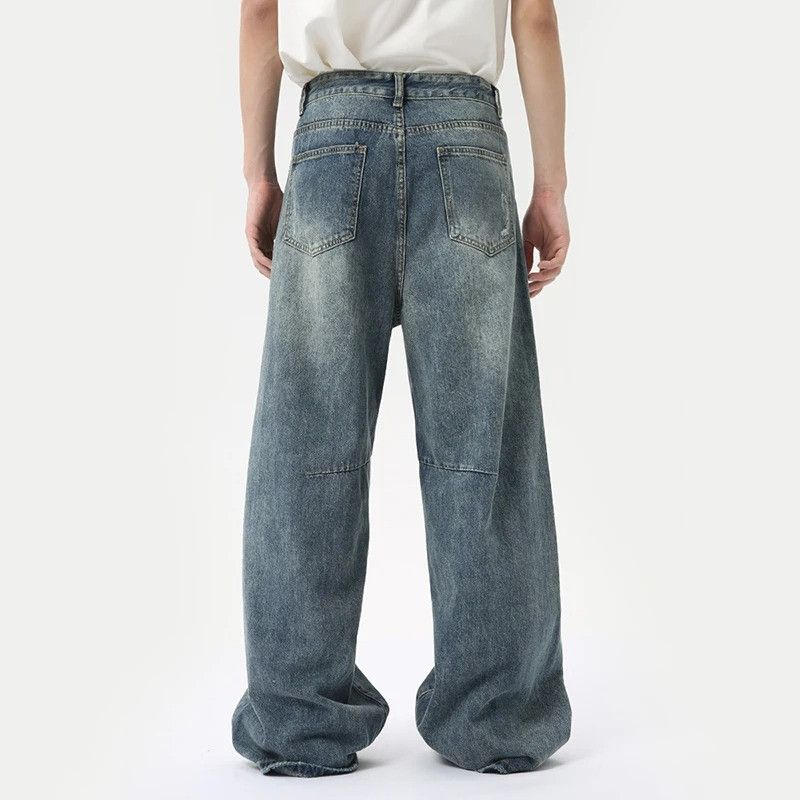 Jean Stonewave Wide Leg Denim Size US 33 - 3 Thumbnail